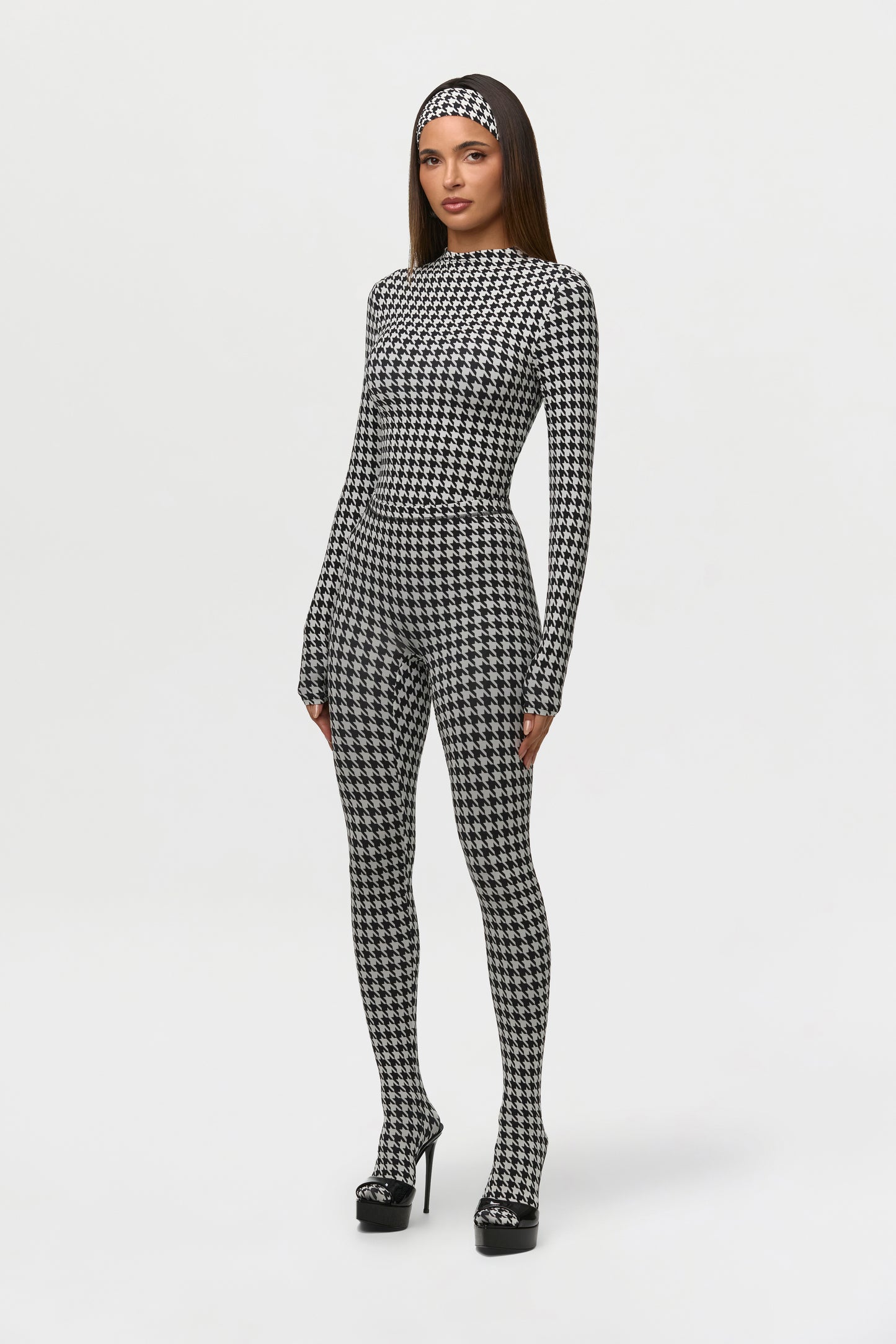 Naked Print Tights Petite