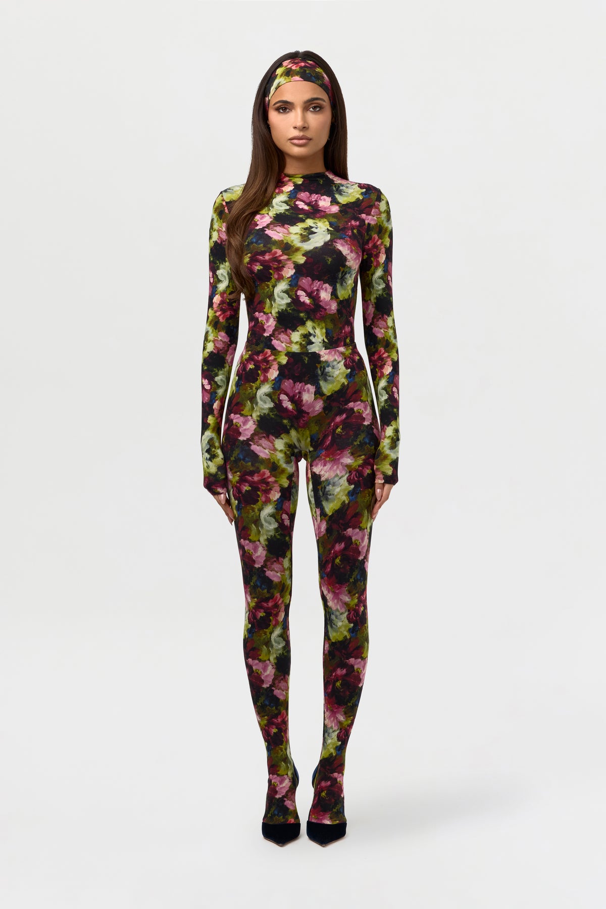 Naked Print Bodysuit