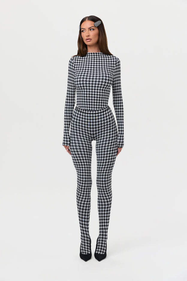 Naked Print Tights Petite