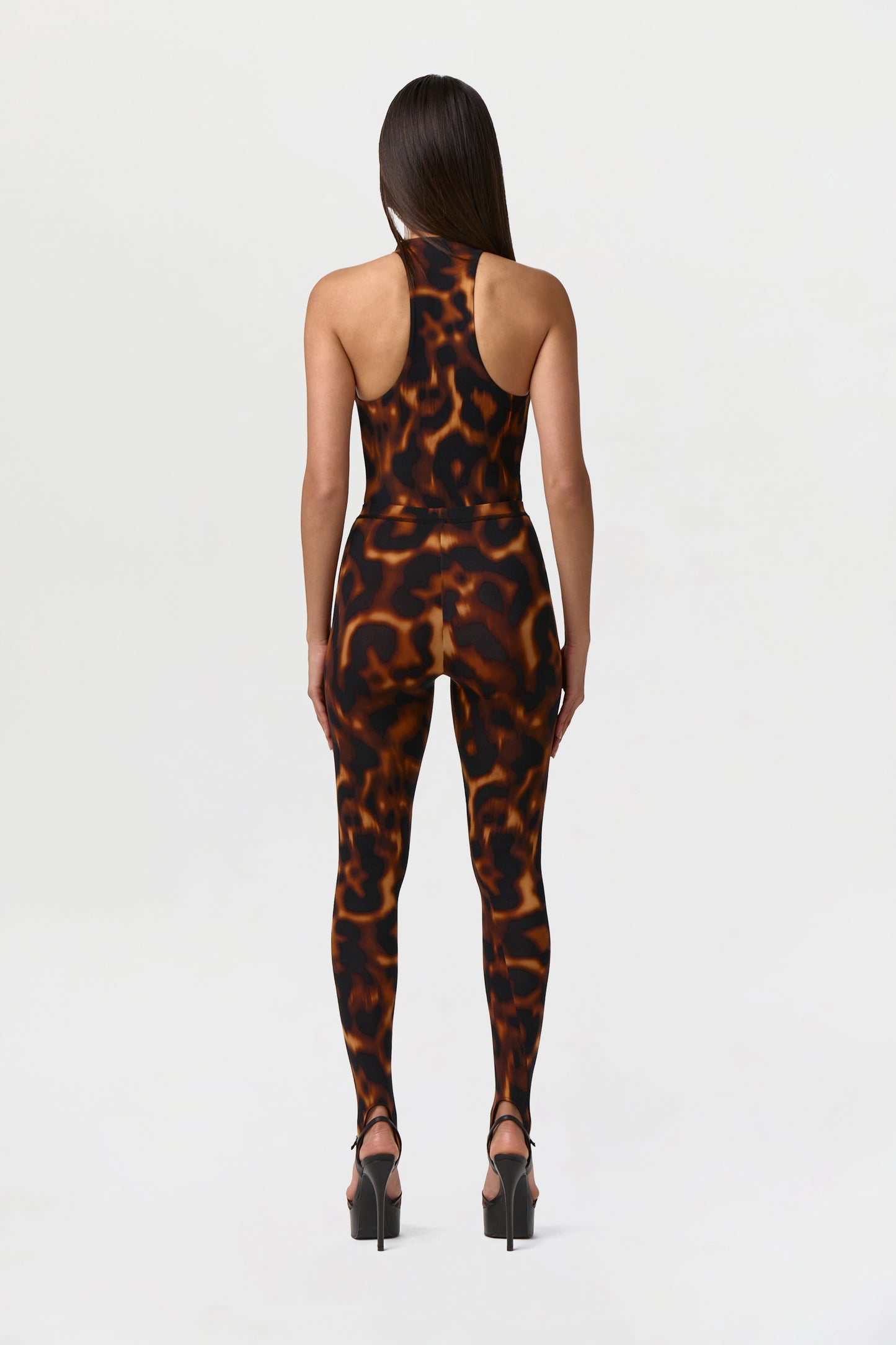 Naked Print Stirrup Legging