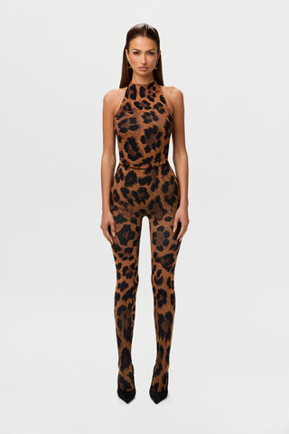 Naked Animal Print Tights