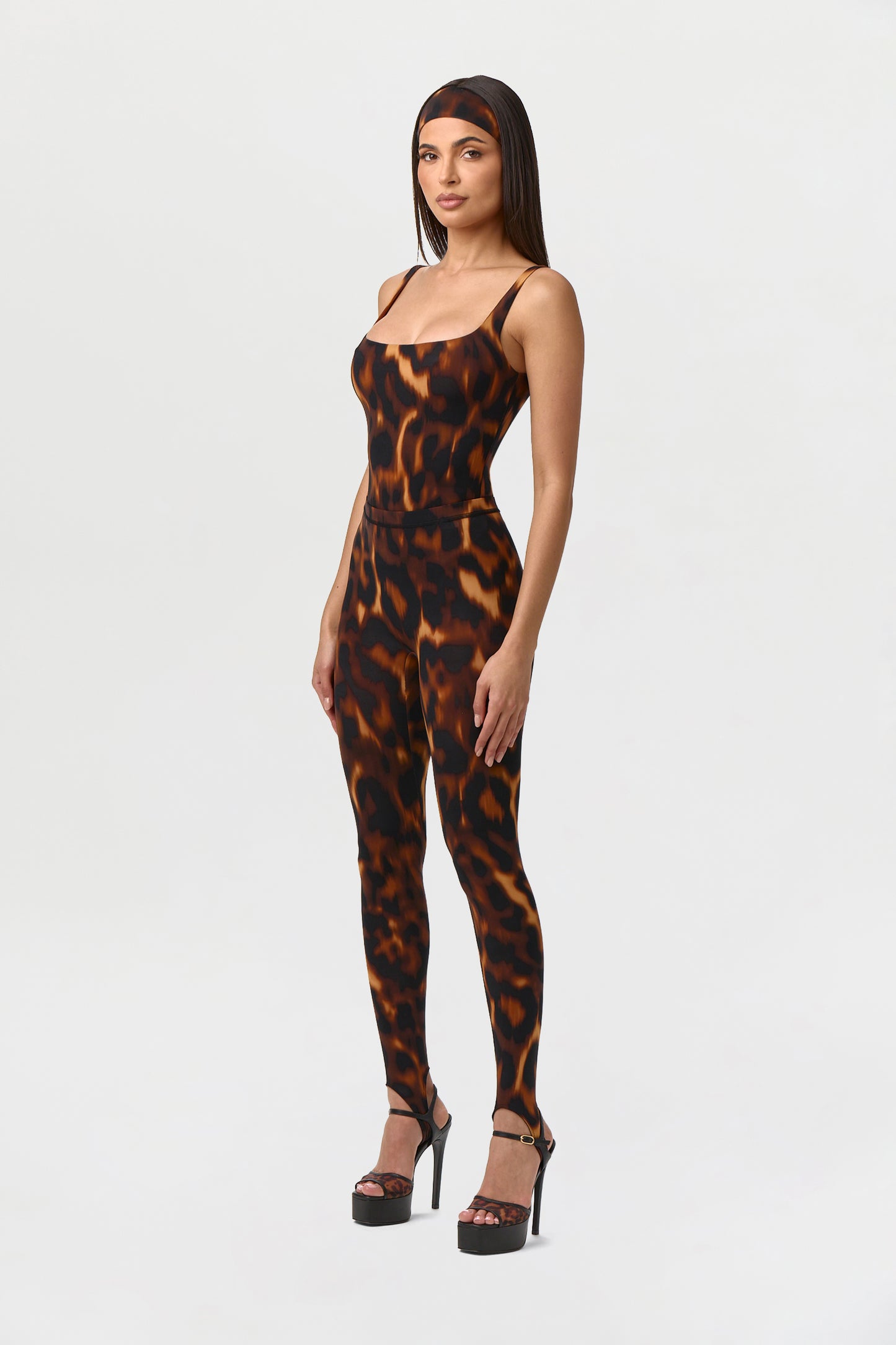 Naked Print Stirrup Legging