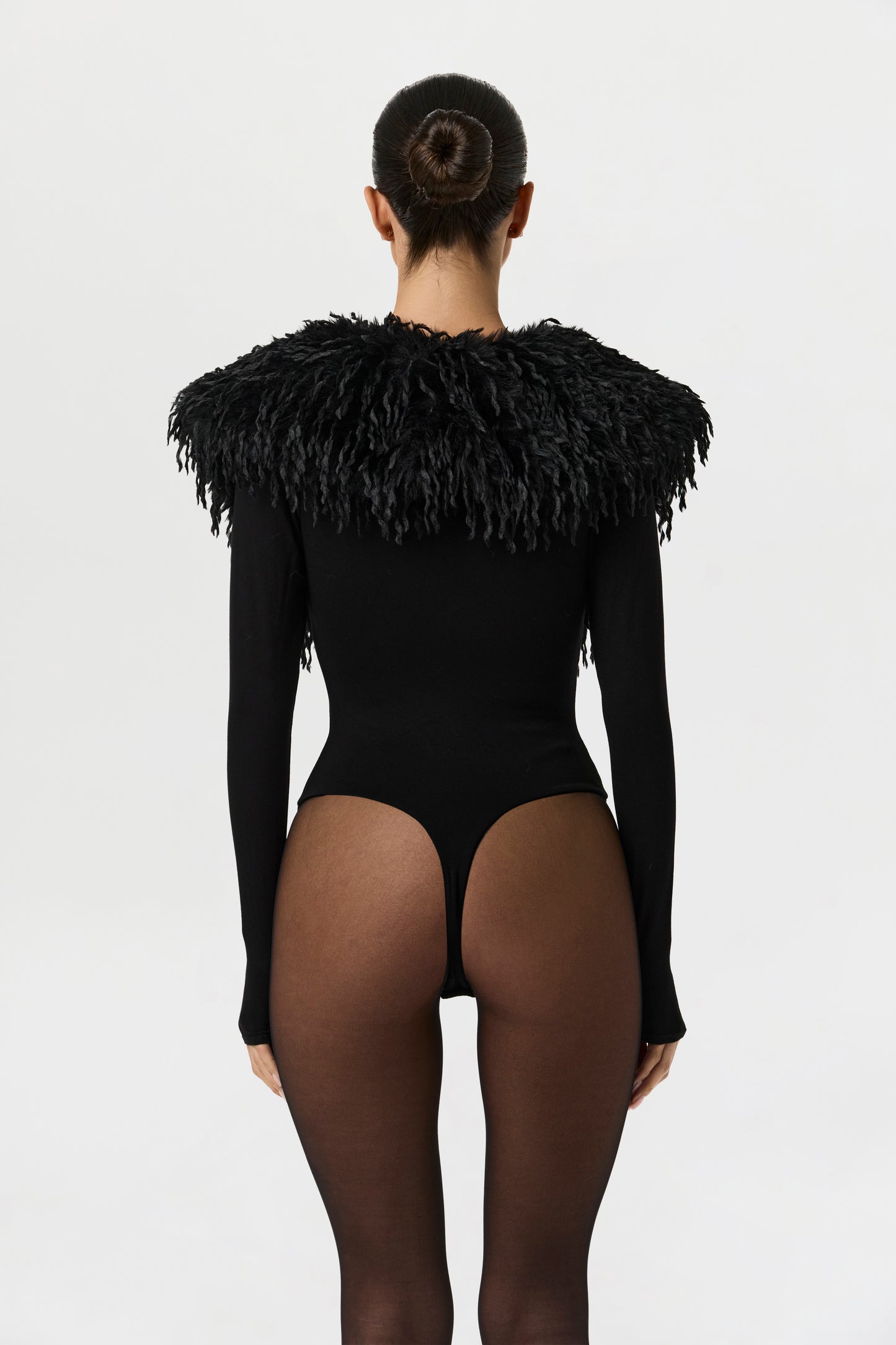 Butter Feather V-Neck Bodysuit
