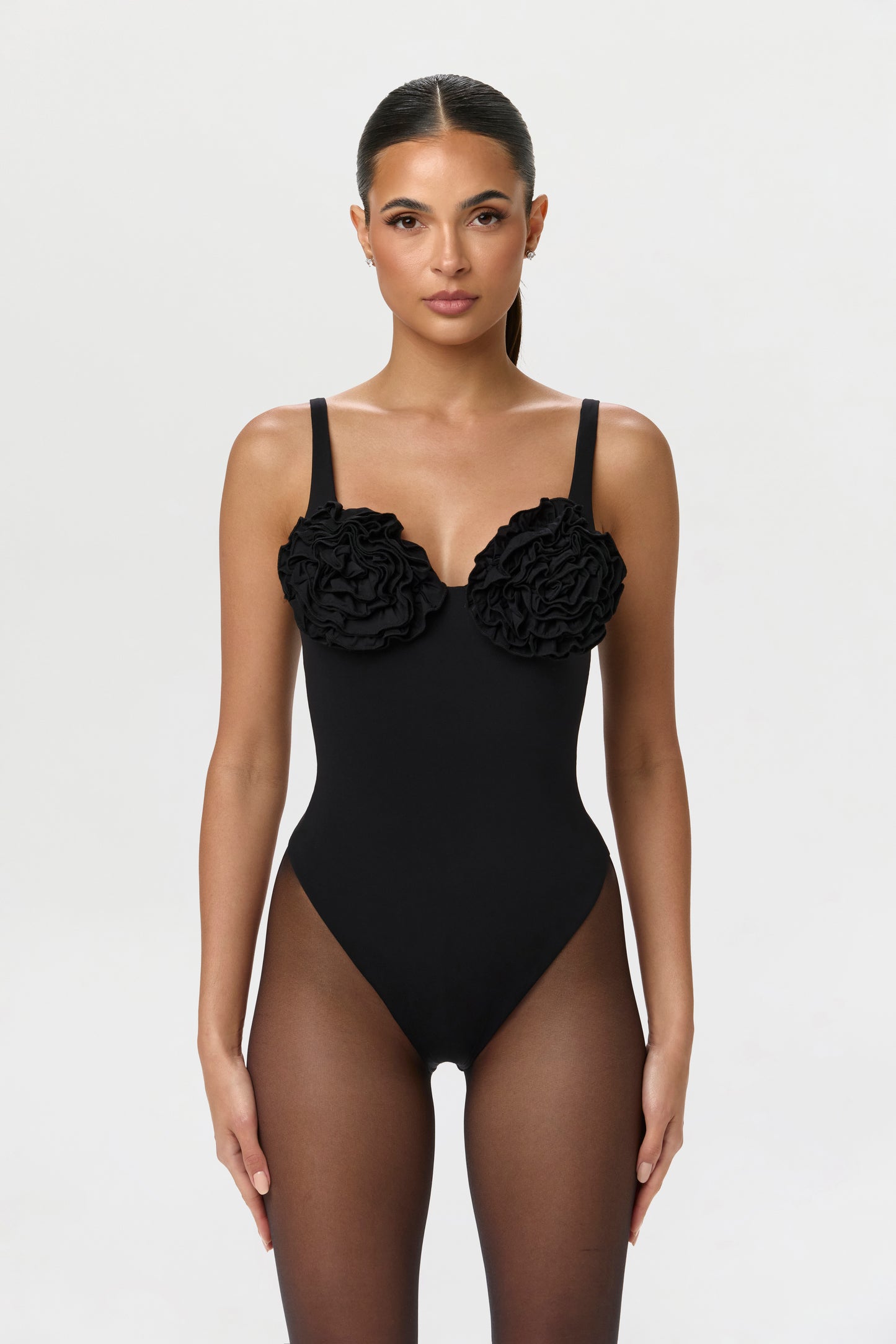 Naked Rose Tank Bodysuit