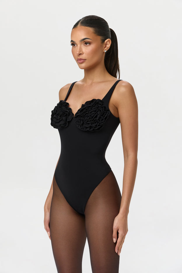 Naked Rose Tank Bodysuit