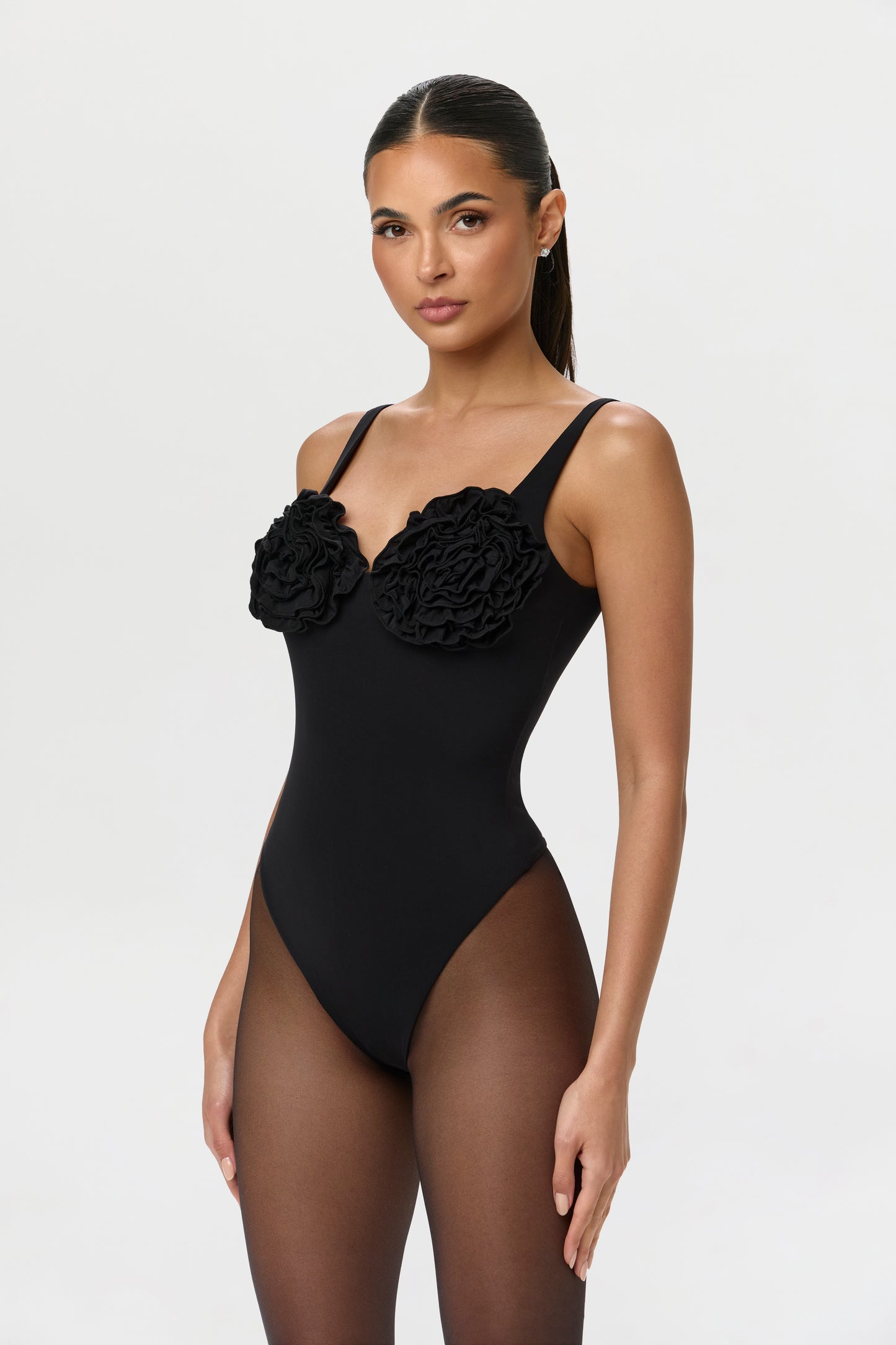 Naked Rose Tank Bodysuit