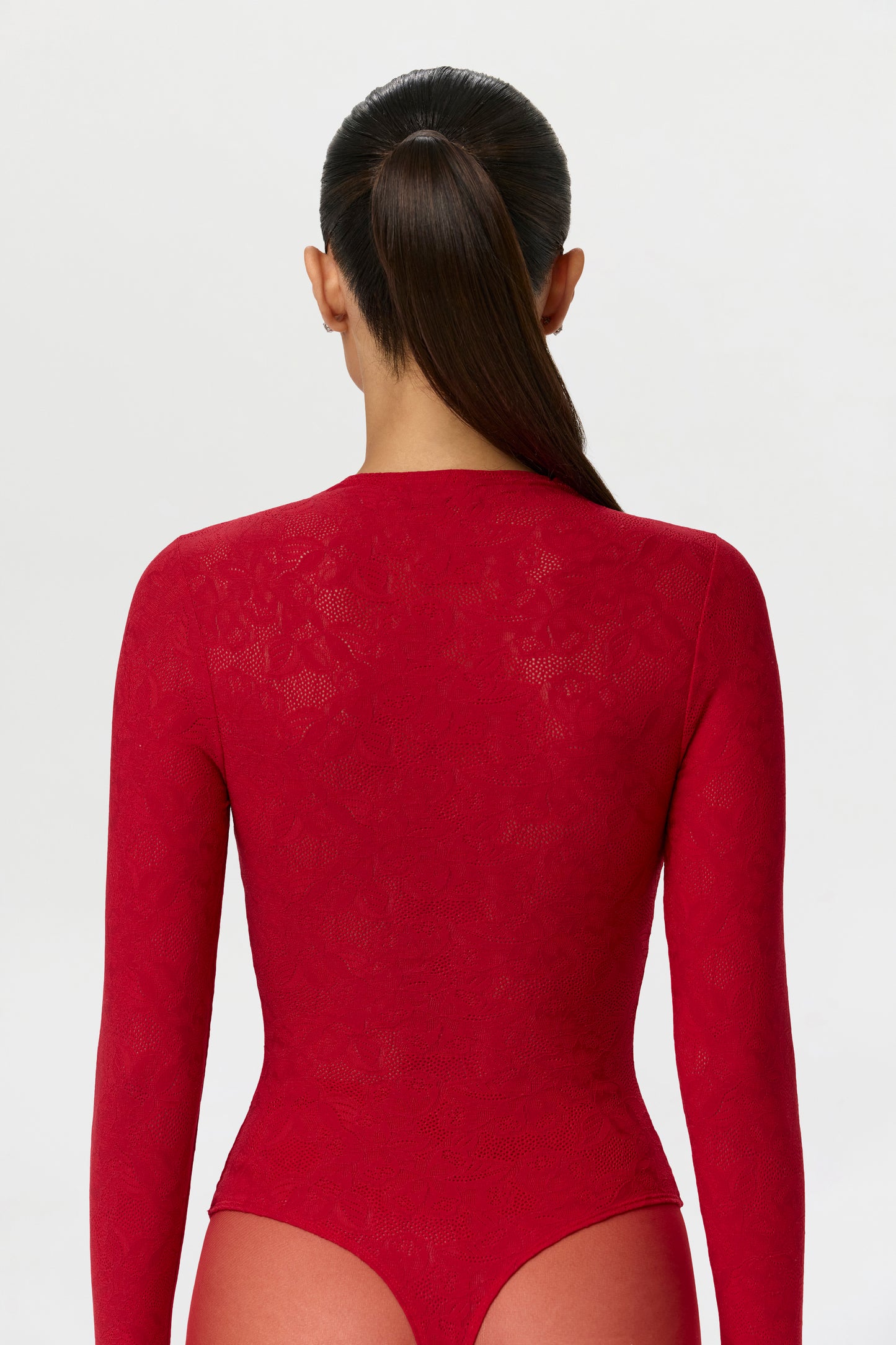 Stretch Lace Sculpt Bodysuit