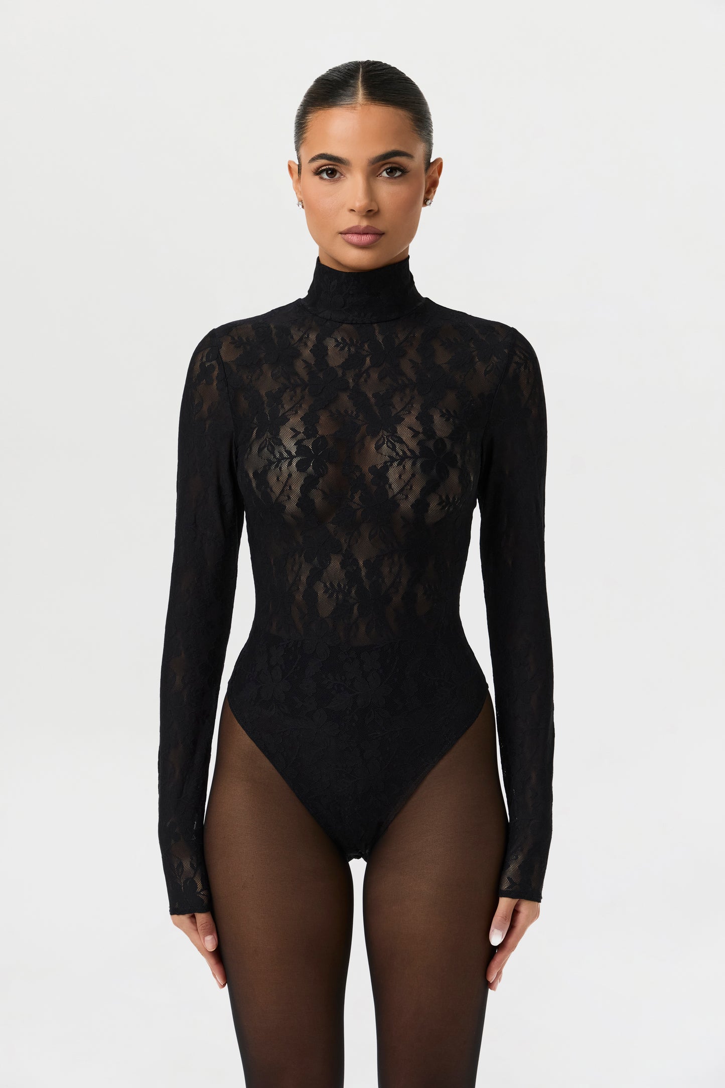 Stretch Lace Sculpt Bodysuit