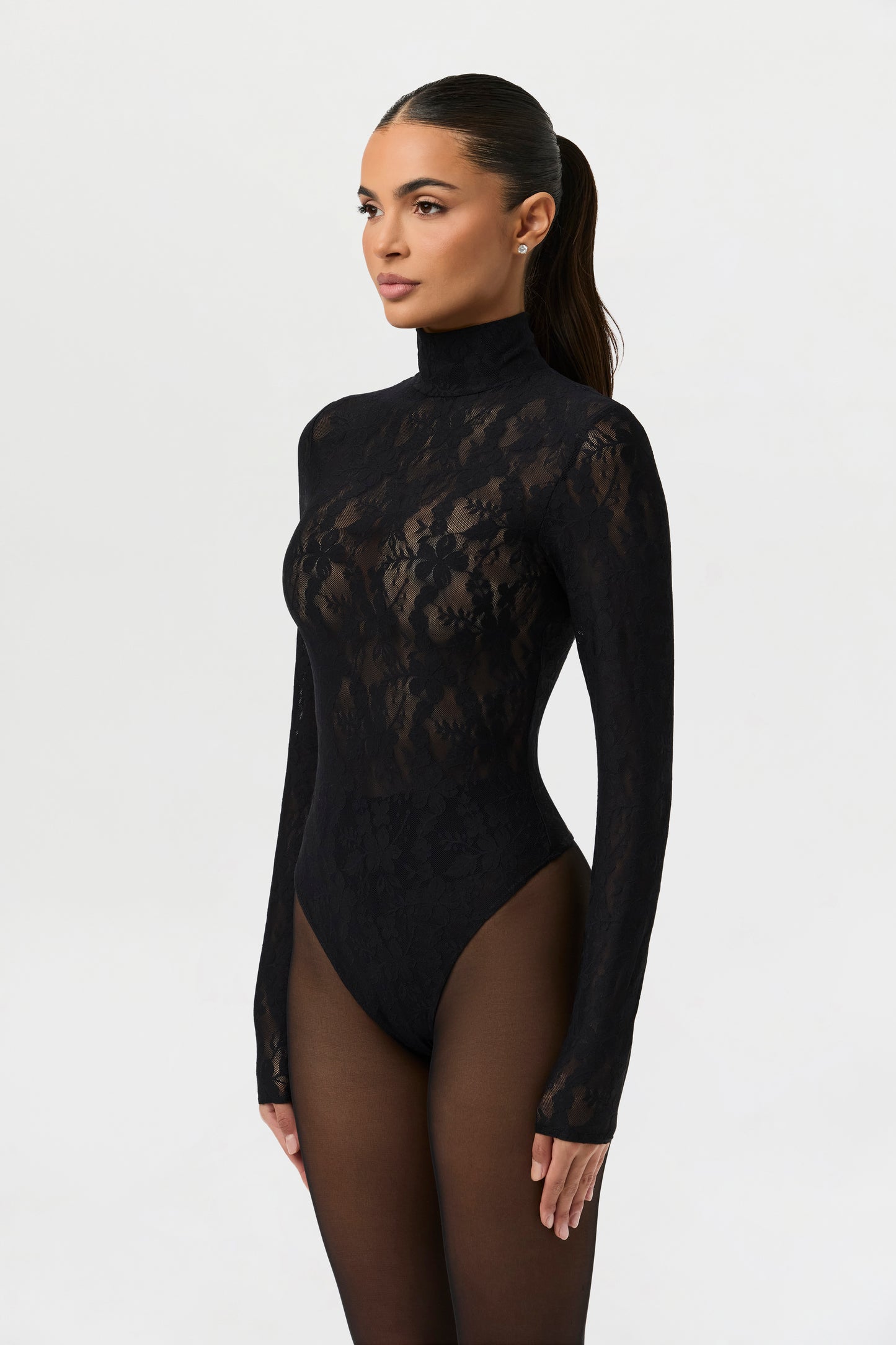 Stretch Lace Sculpt Bodysuit