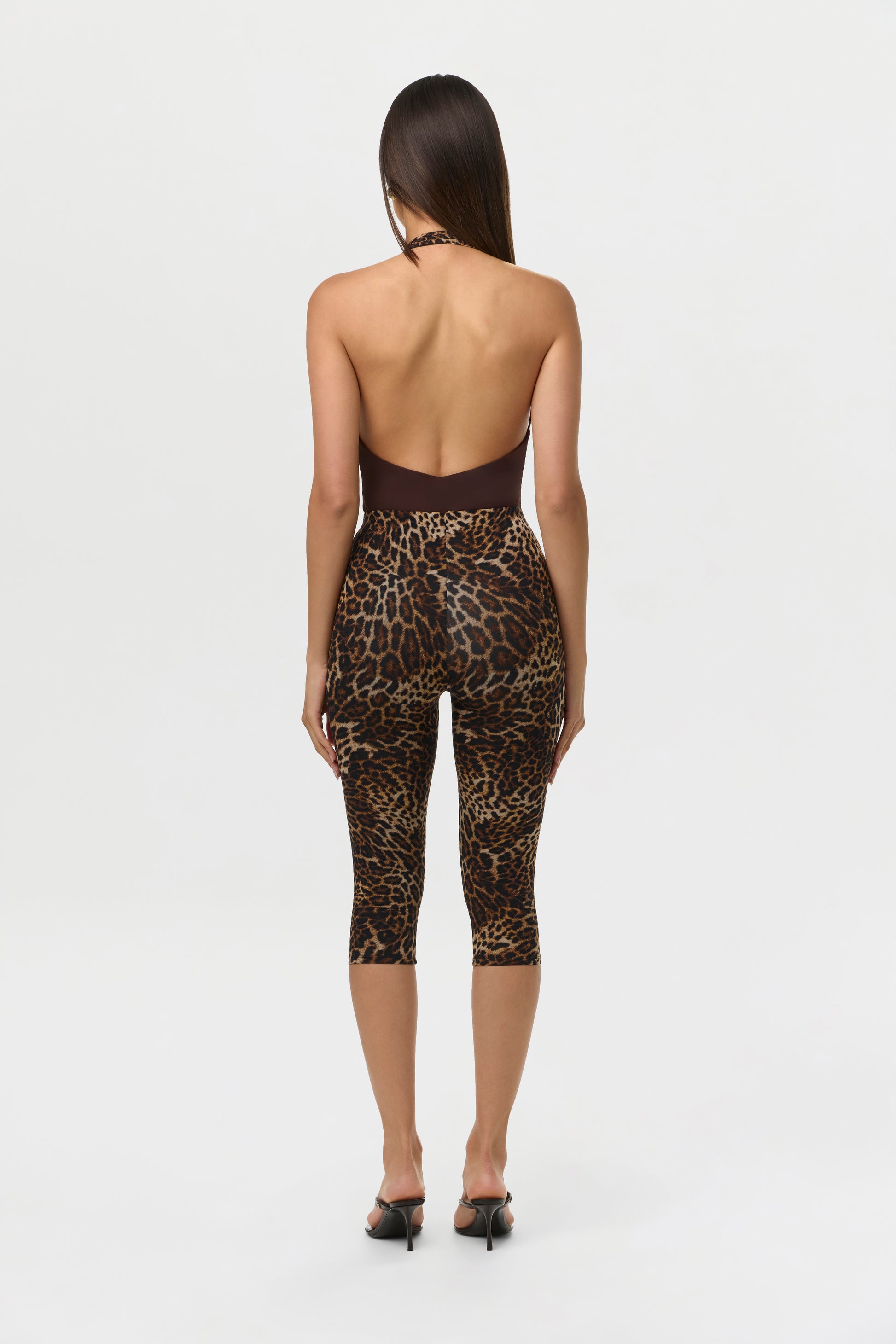 Naked Print Capri Legging