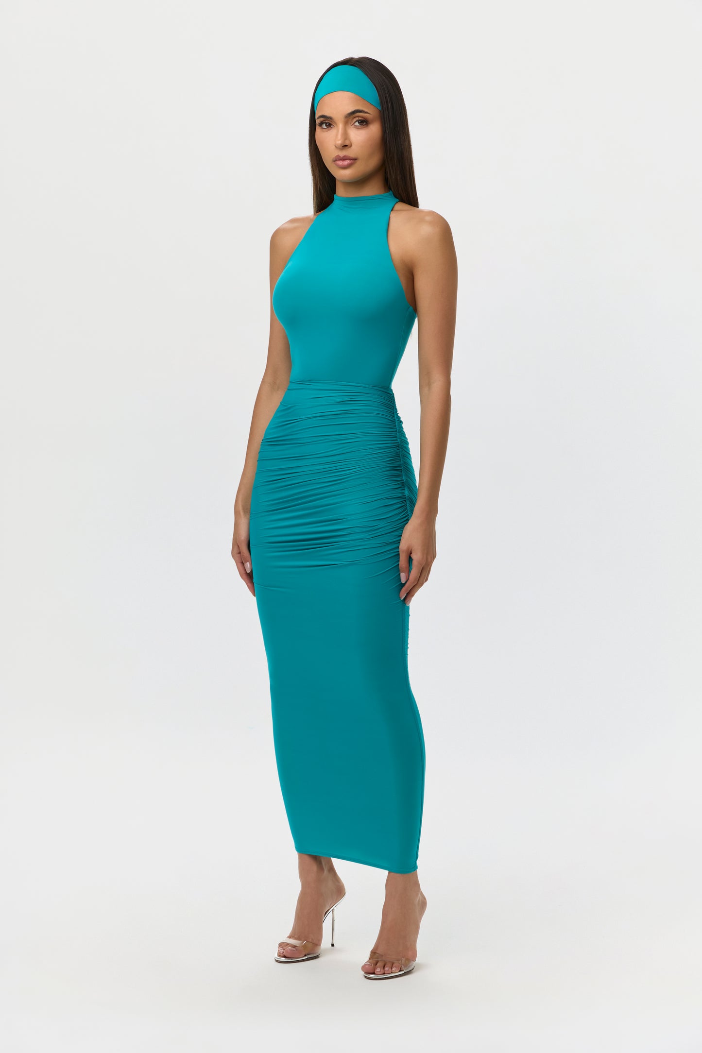 Aqua Naked Maxi Skirt