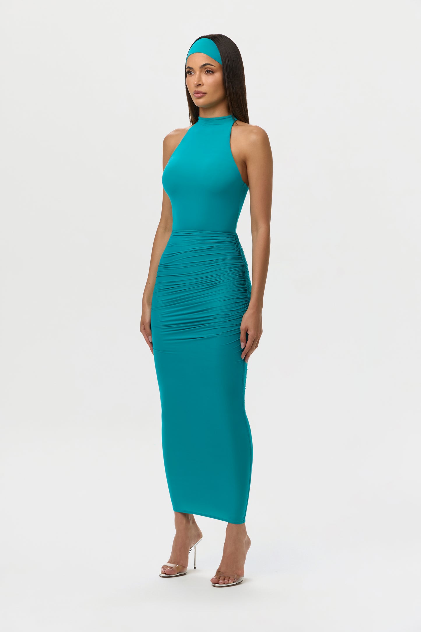 Aqua Naked Maxi Skirt