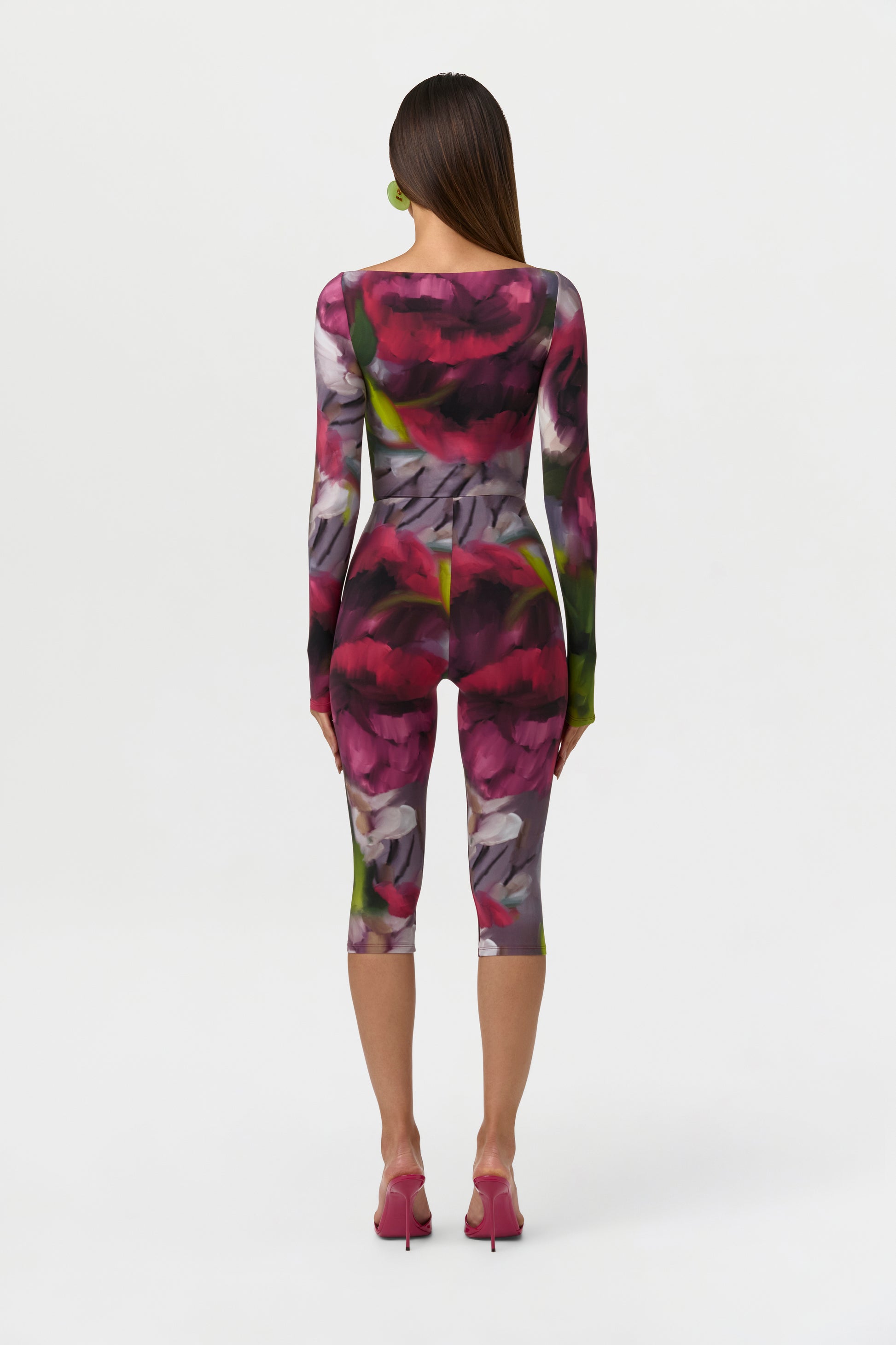 Naked Print Capri Legging