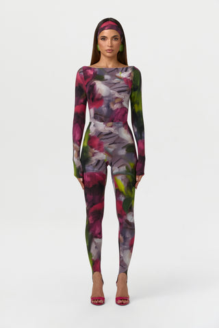 Naked Print Stirrup Leggings