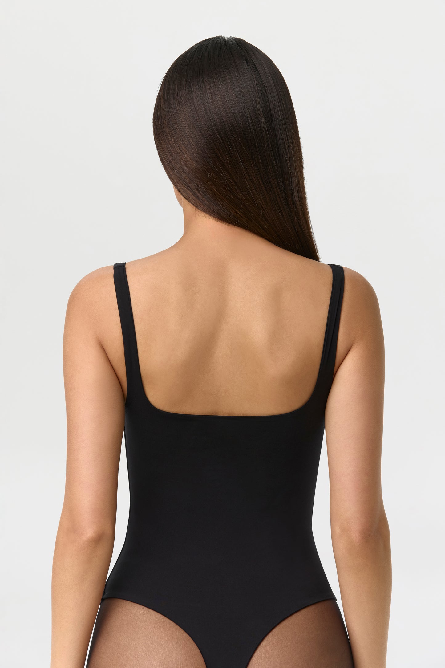 Naked Scoop Tank Bodysuit