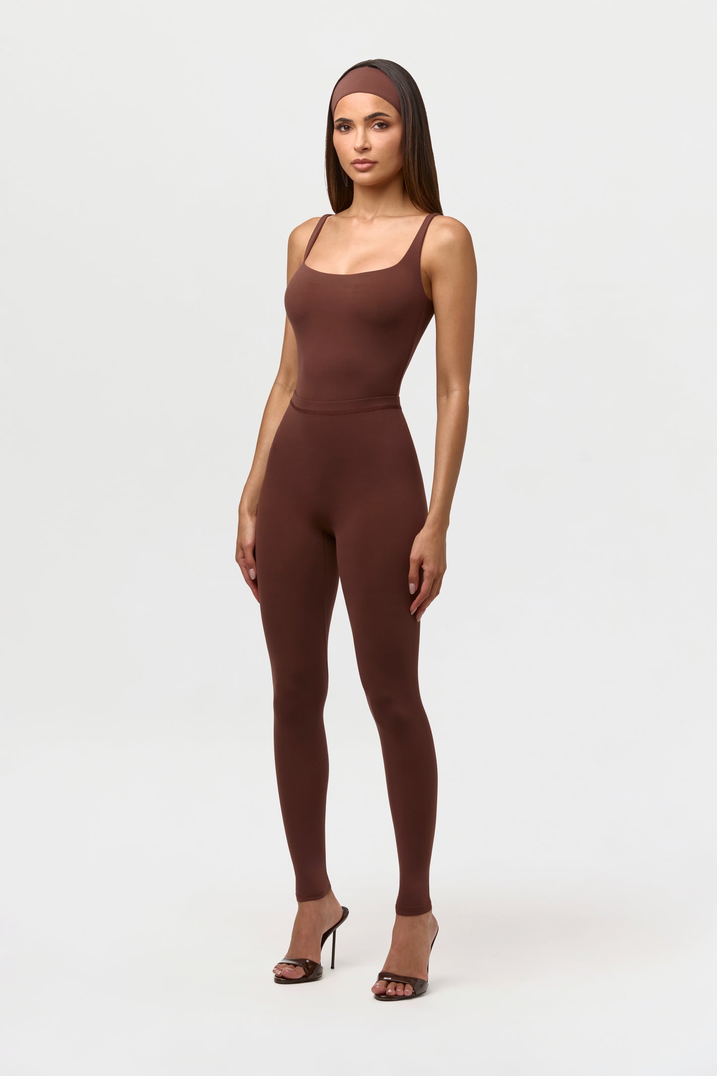 Naked Scoop Tank Bodysuit