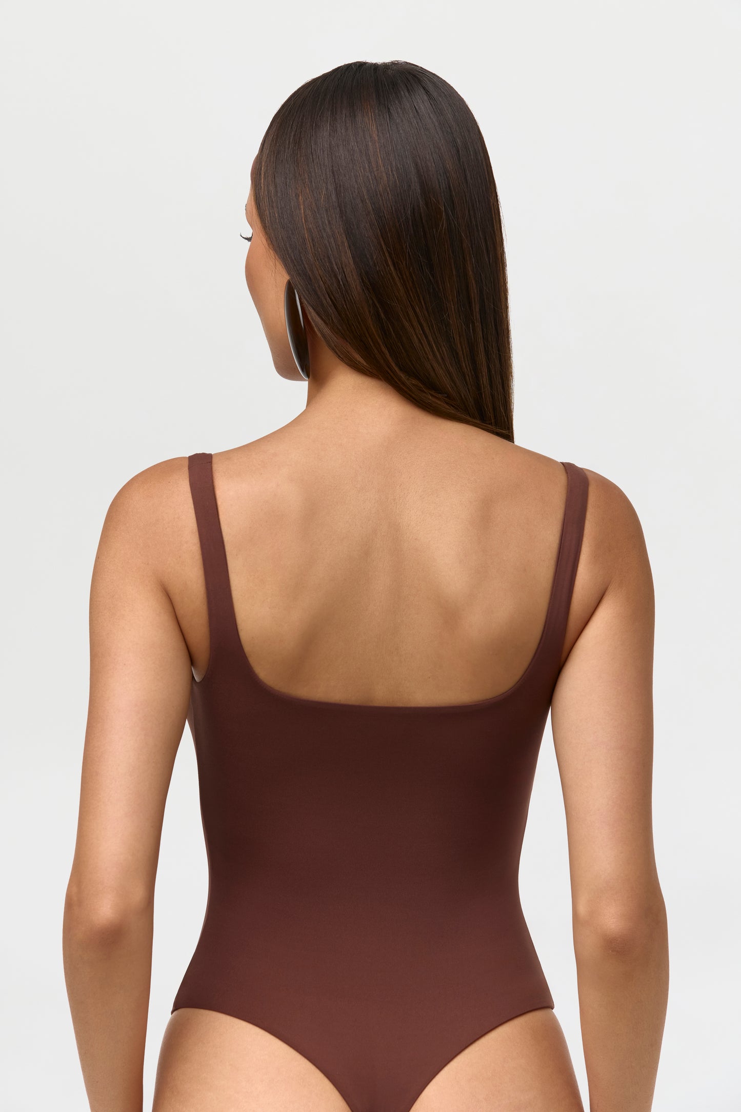 Naked Scoop Tank Bodysuit