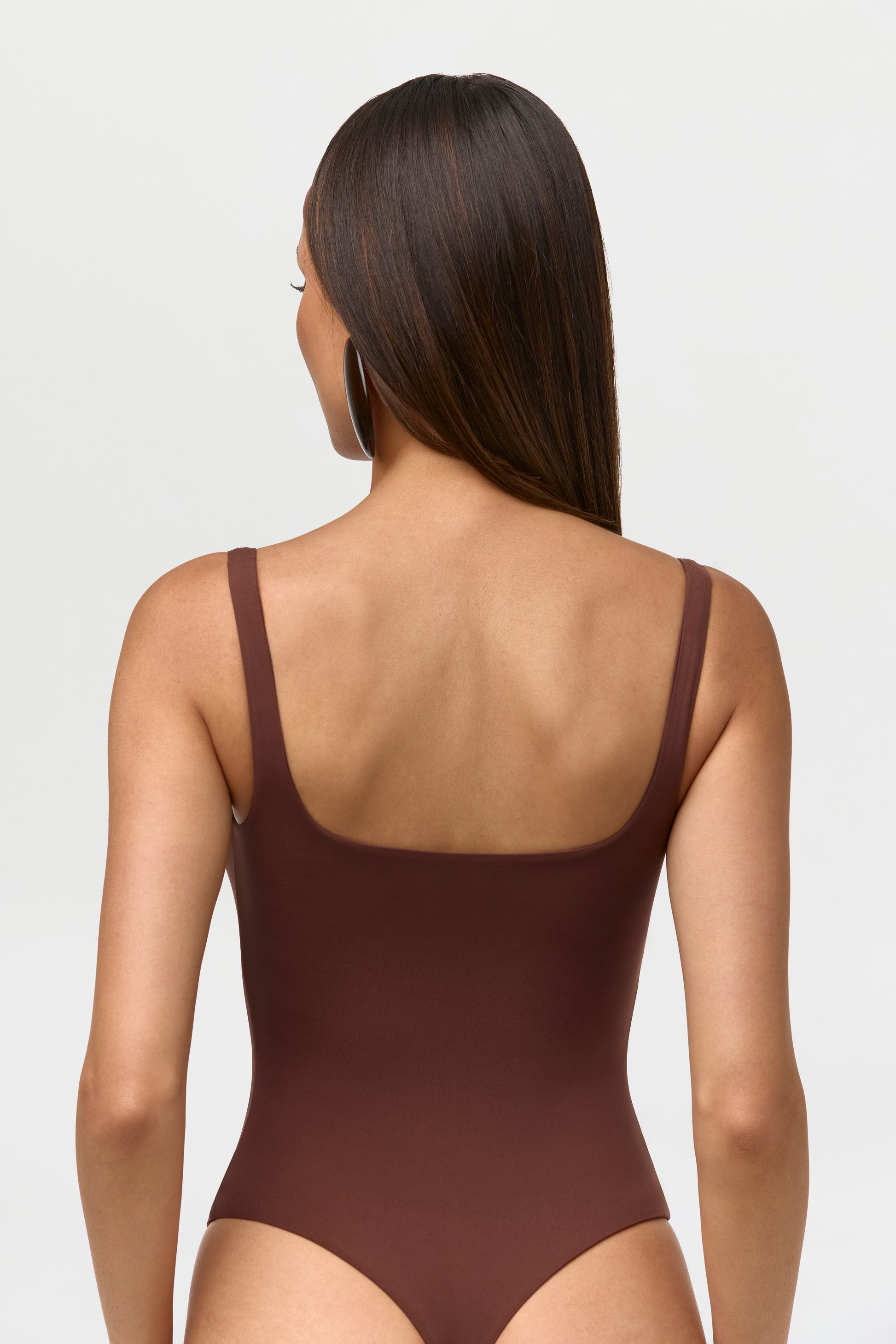 Naked Scoop Tank Bodysuit