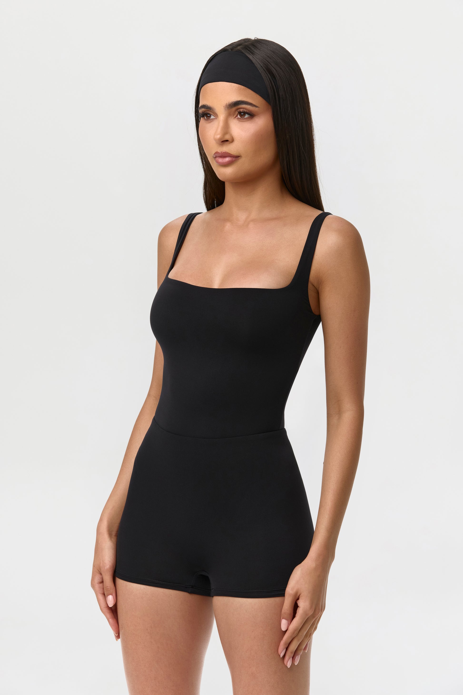 Naked Scoop Tank Bodysuit