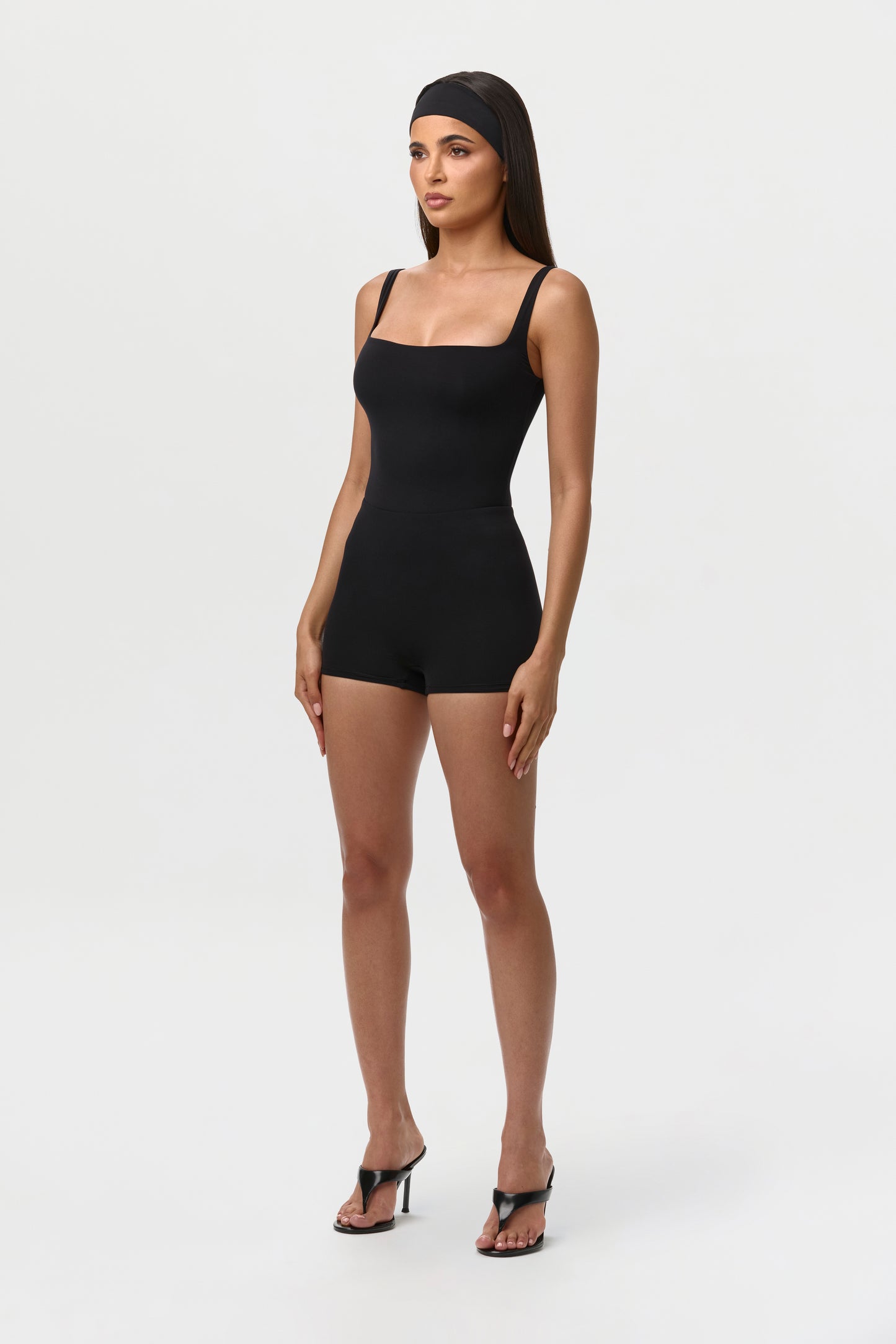 Black Naked Hot Pants