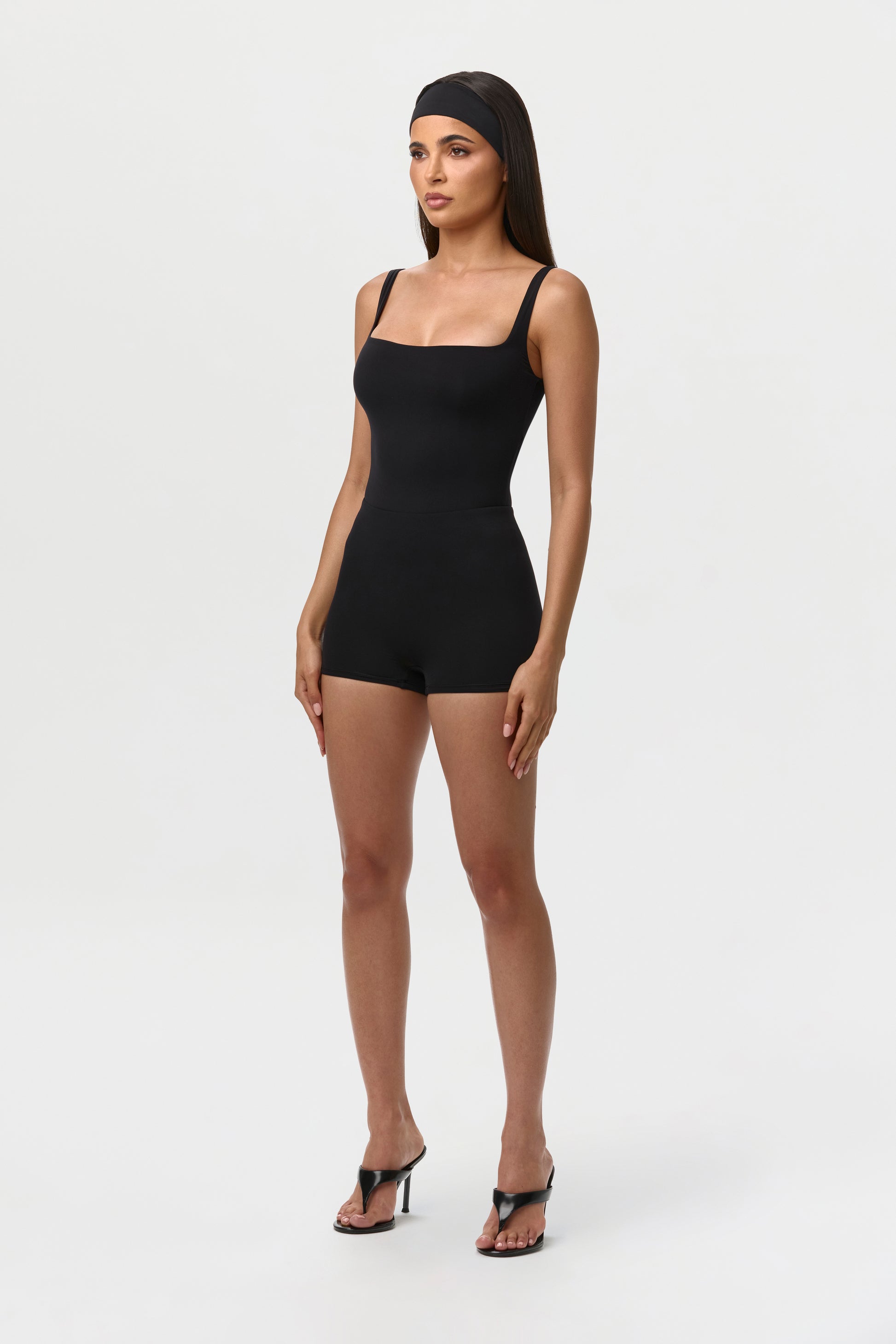 Black Naked Hot Pants