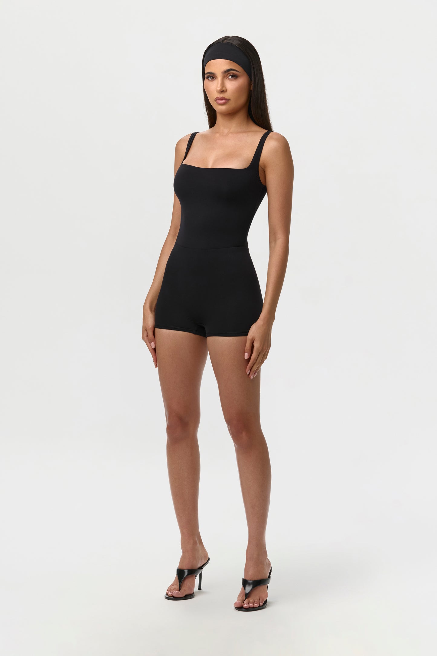Black Naked Hot Pants