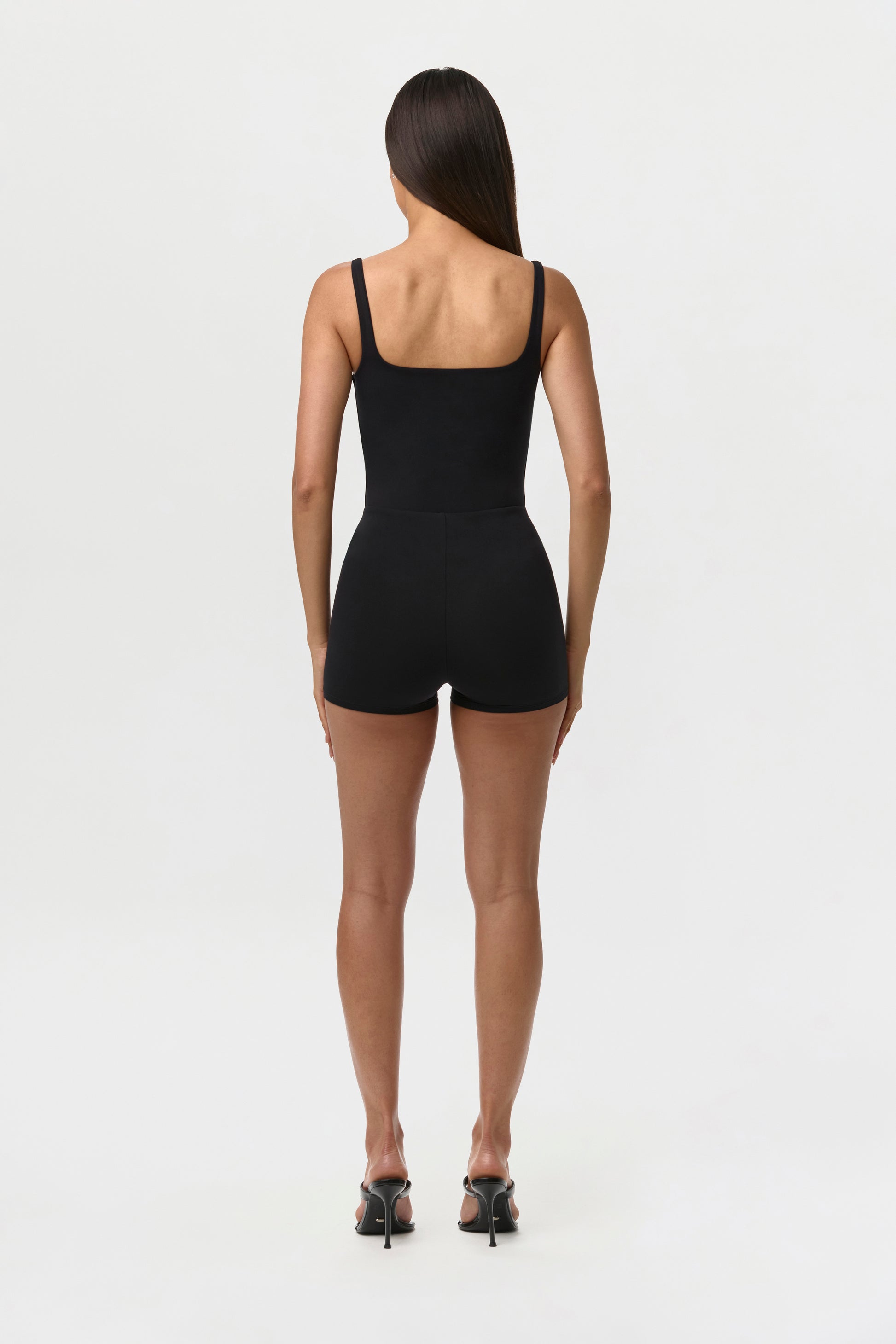 Naked Scoop Tank Bodysuit