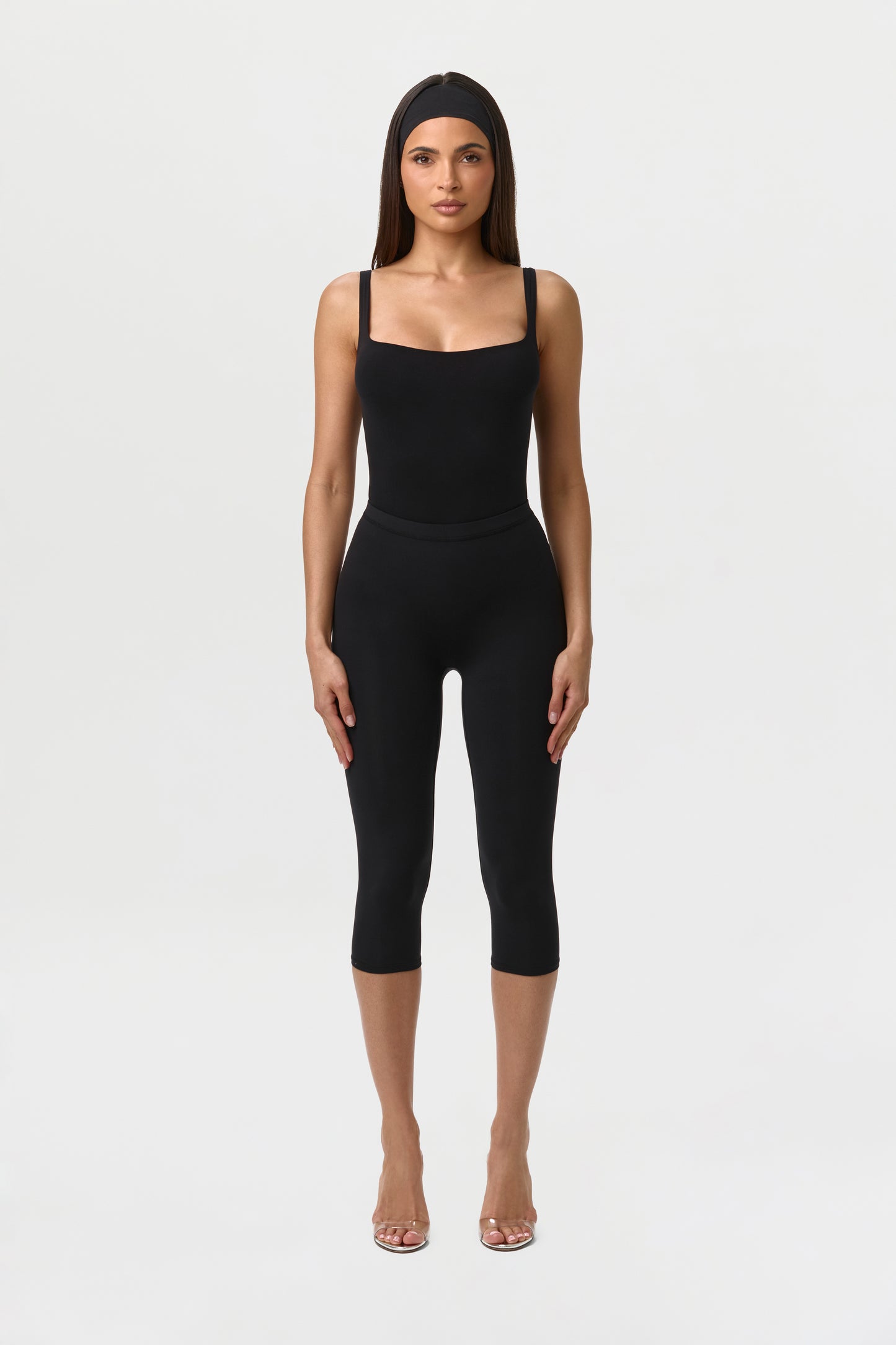 Naked Scoop Tank Bodysuit