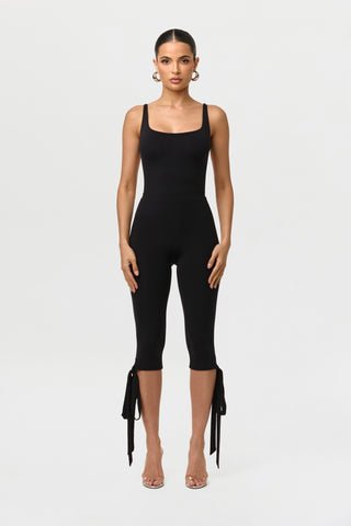 Naked Tie Capri Leggings