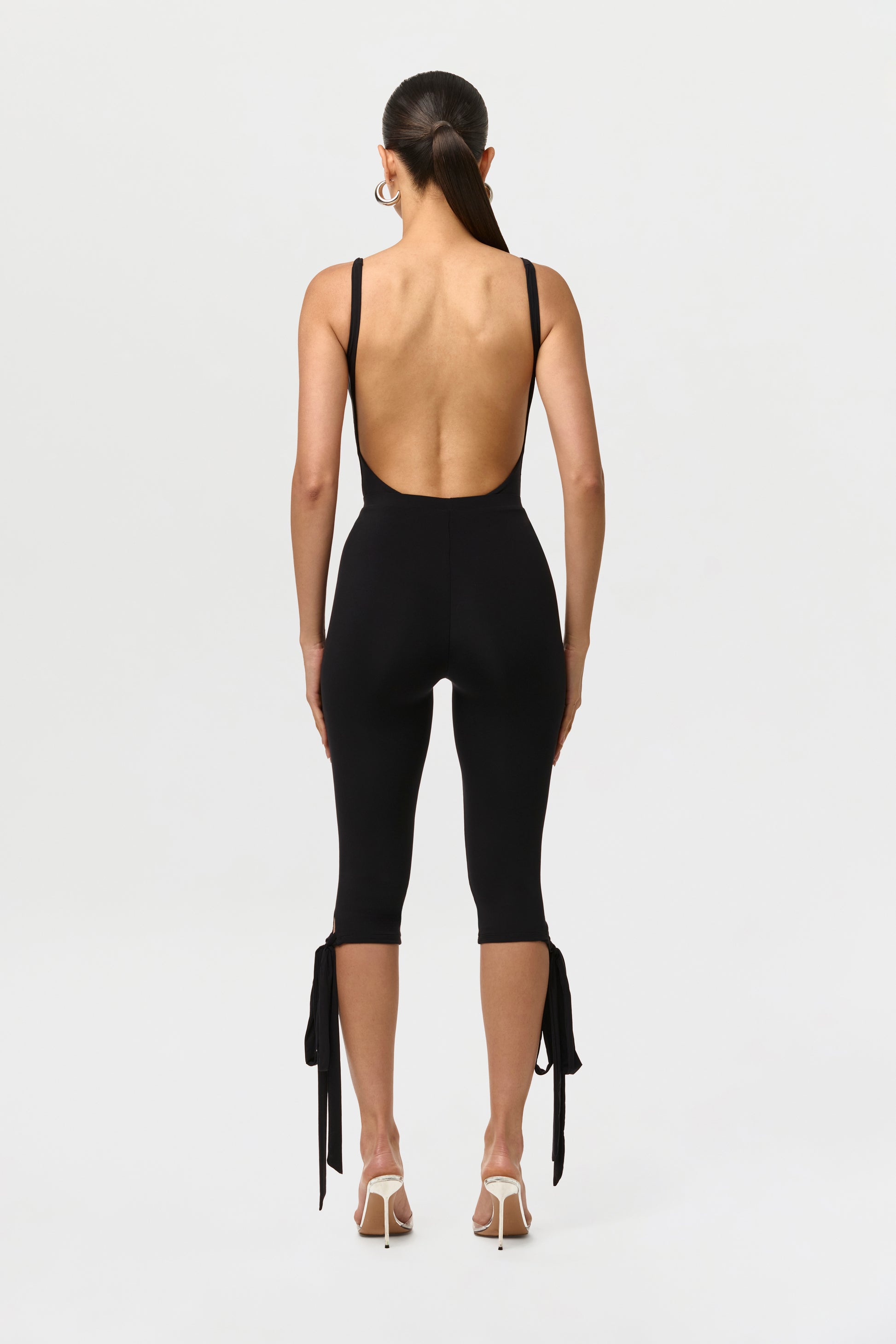 Naked Tie Capri Leggings