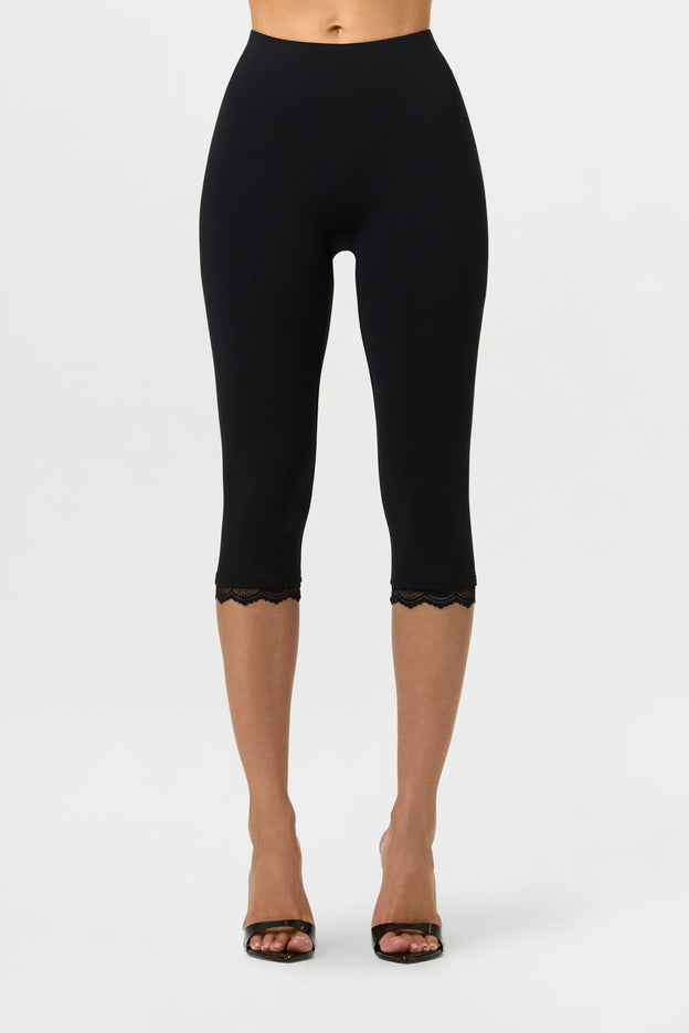 Naked Form Lace Capri Leggings