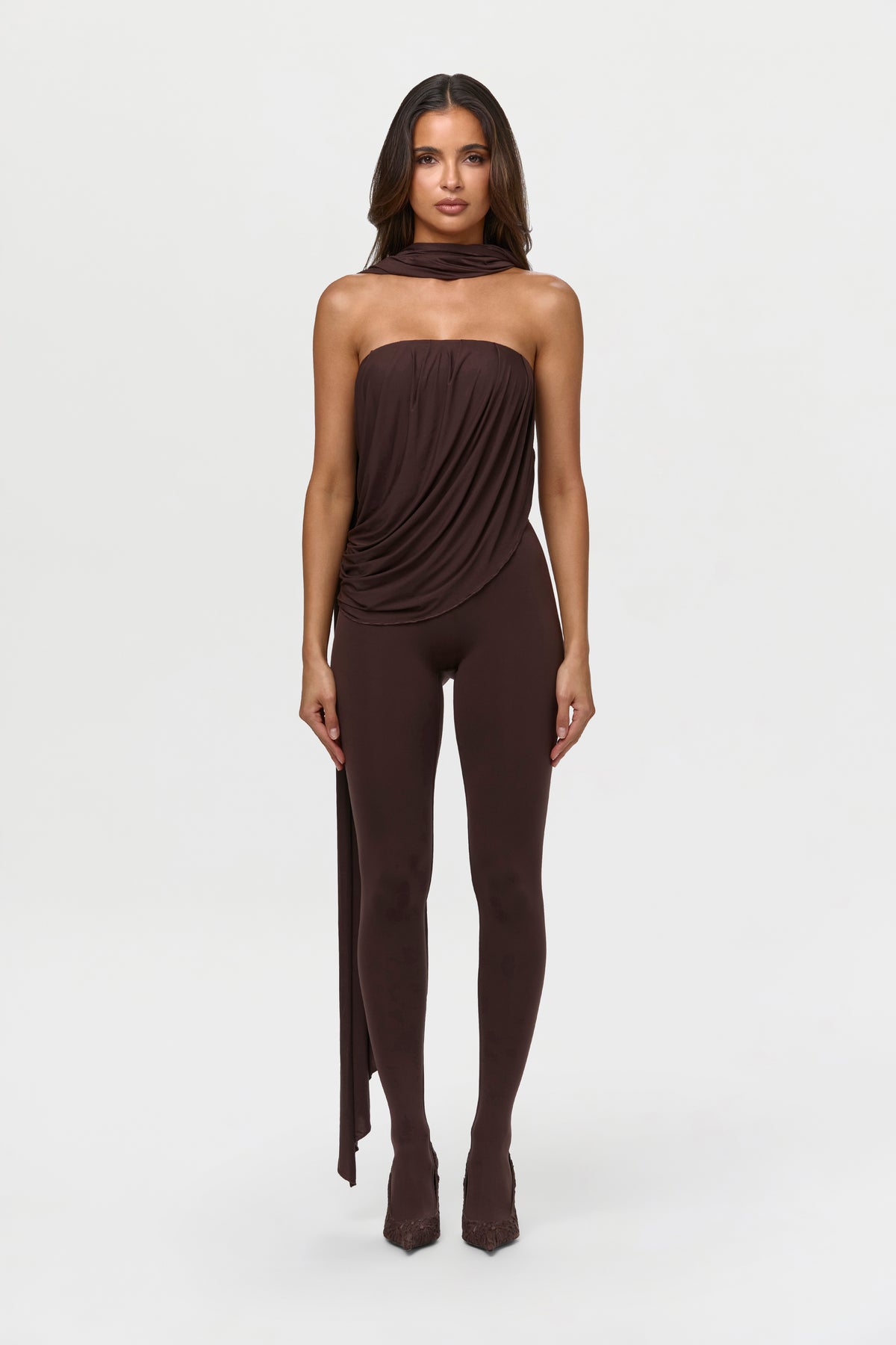 Naked Drape Bodysuit