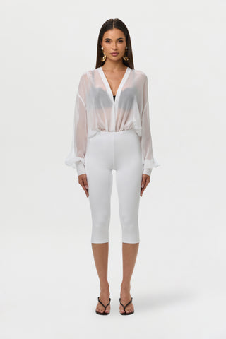 Chiffon Blouse Bodysuit