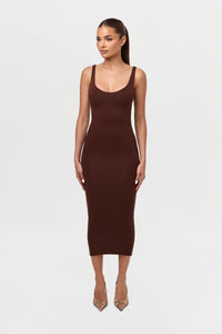 NW Sculpt Tank Midi Dress