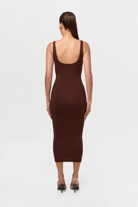 NW Sculpt Tank Midi Dress