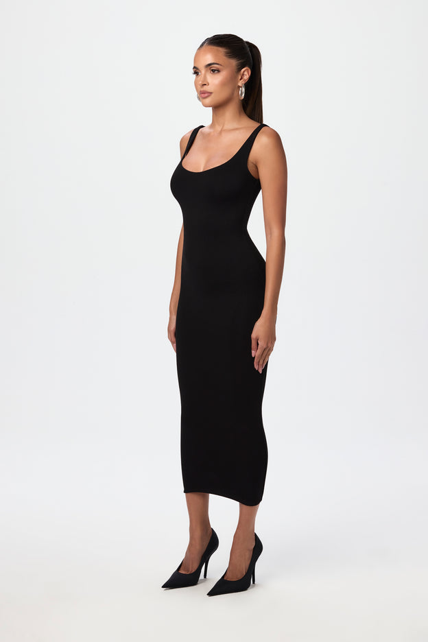 NW Sculpt Tank Midi Dress