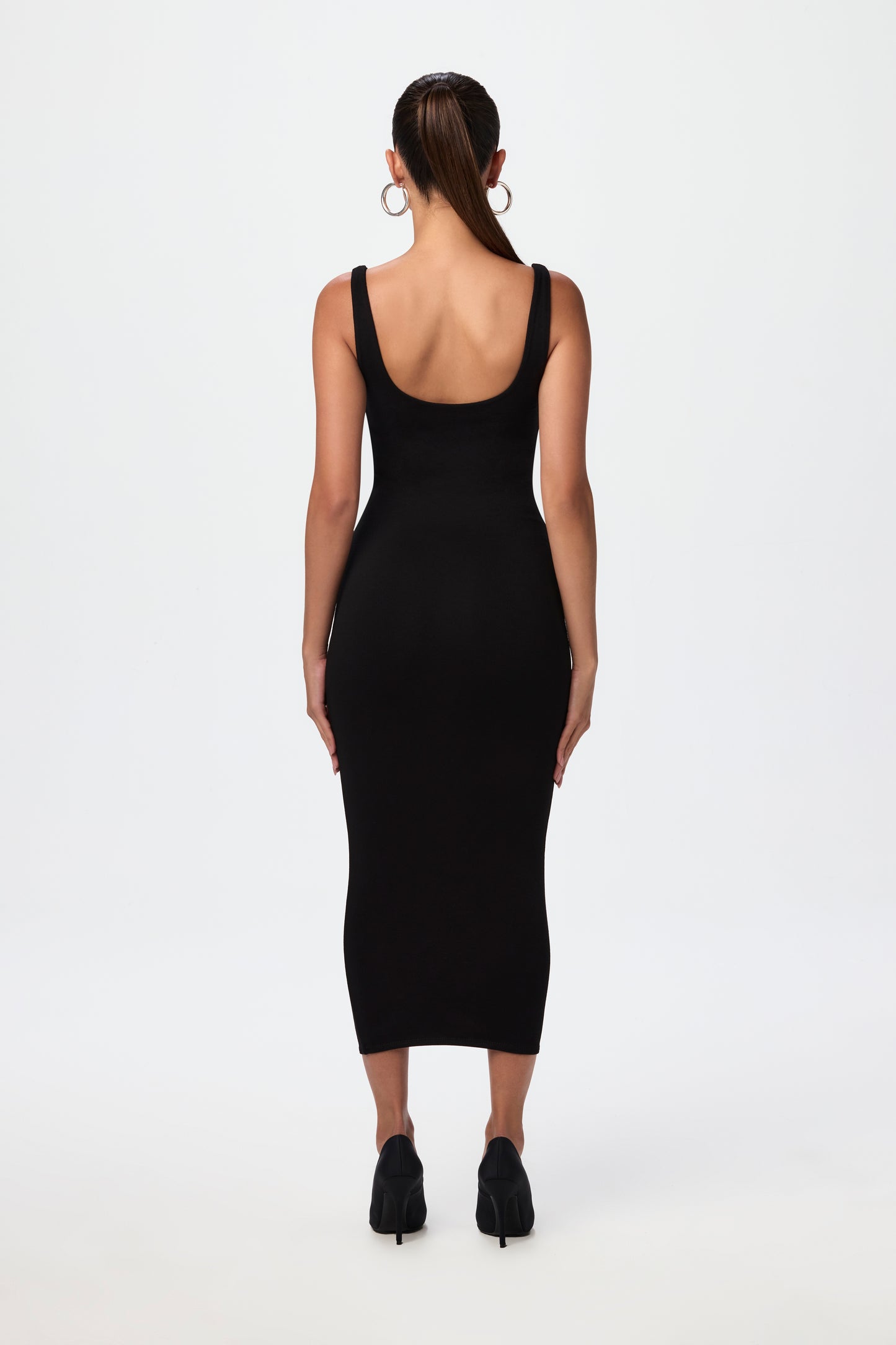 NW Sculpt Tank Midi Dress