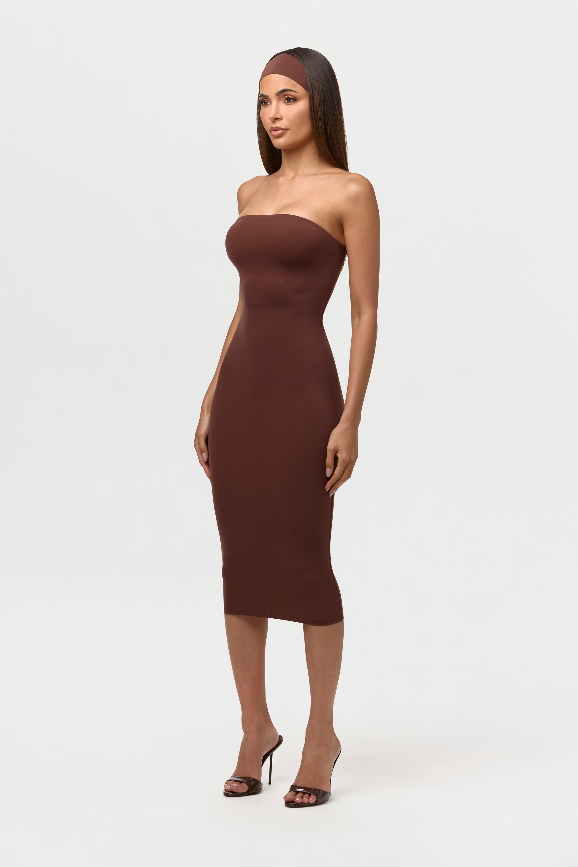 Naked Tube Midi Dress