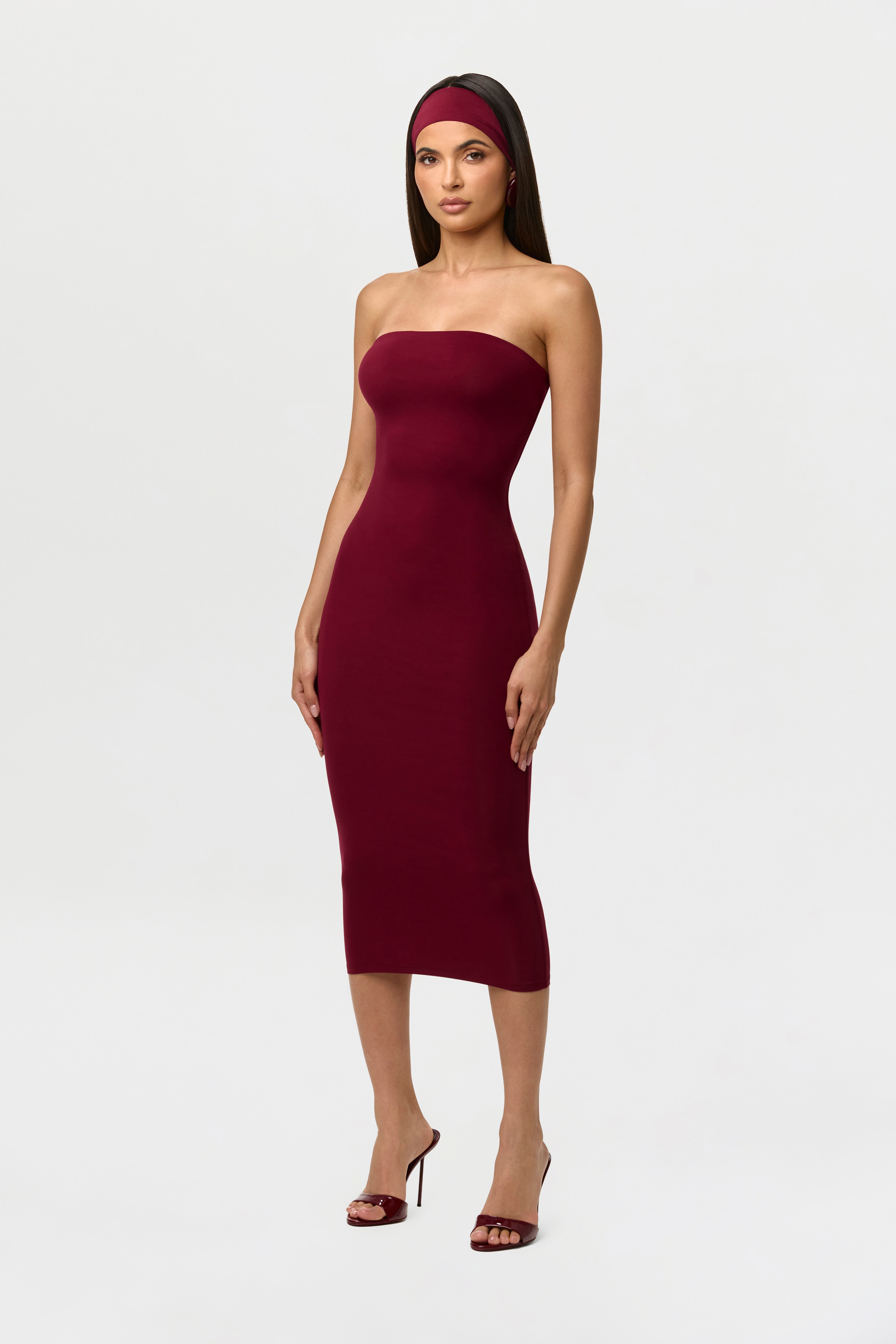 Naked Tube Midi Dress