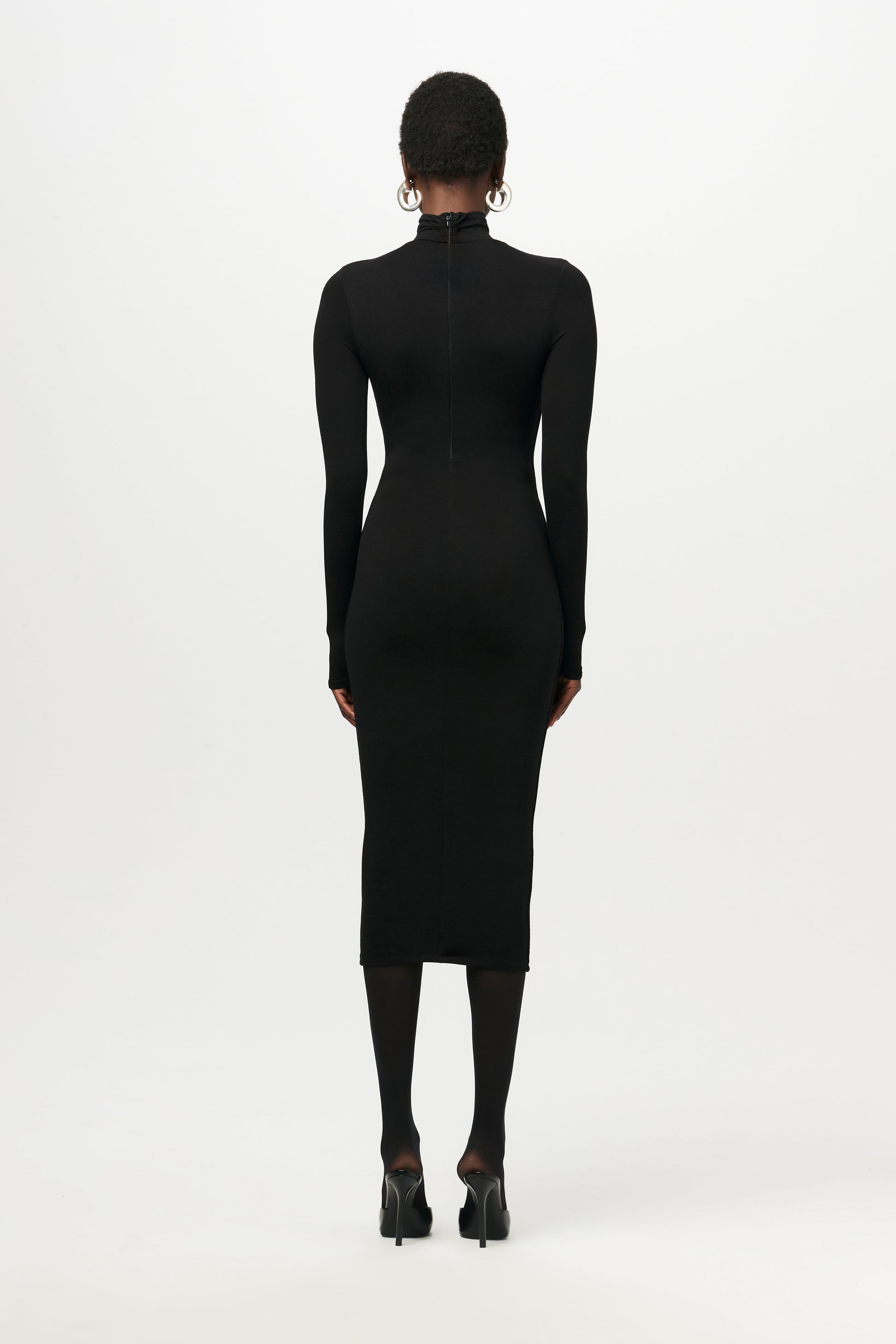 The NW Turtleneck Midi Dress - Women's Dresses | Naked Wardrobe The NW Turtleneck Midi Dress - Women's Dresses | Naked Wardrobe