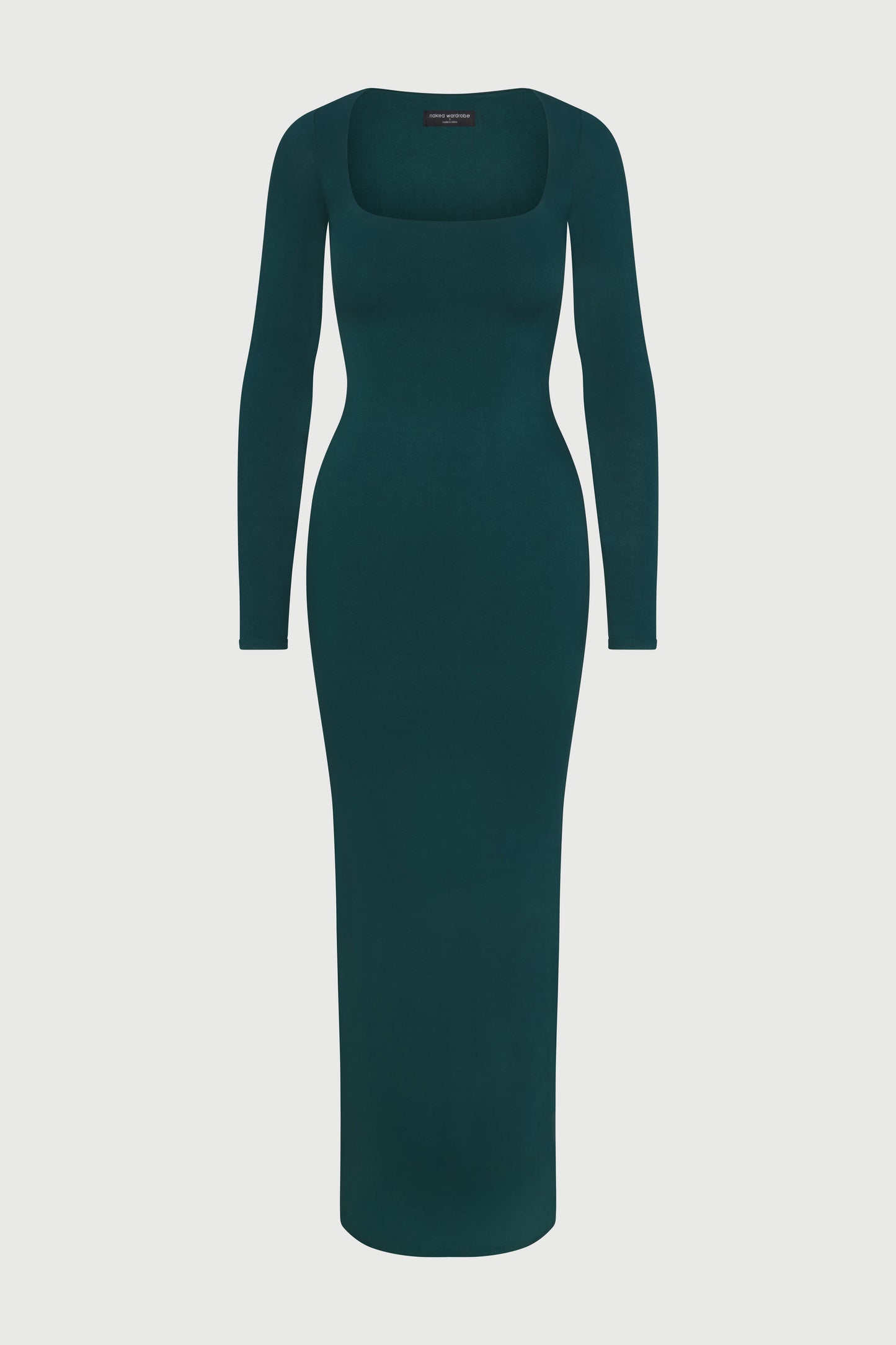 NW Square Neck Sculpt Maxi Dress