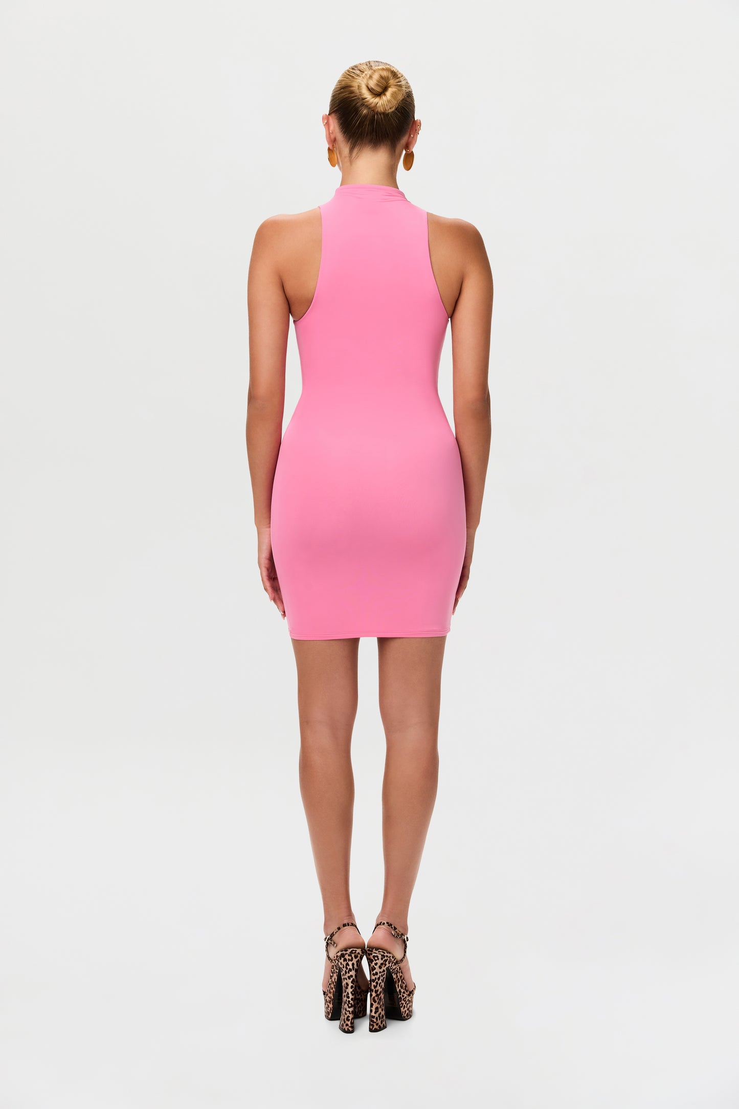Naked Sleeveless Mini Dress
