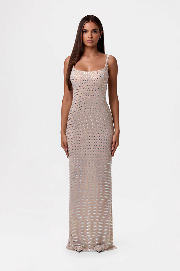 Crystal Tank Maxi Dress