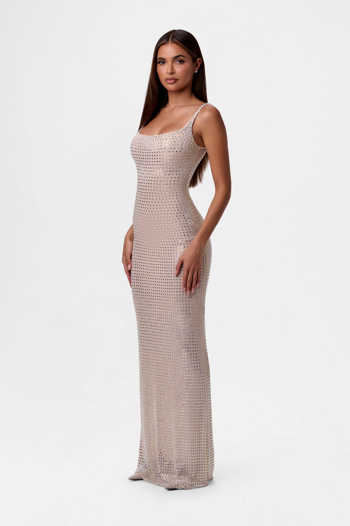 Crystal Tank Maxi Dress