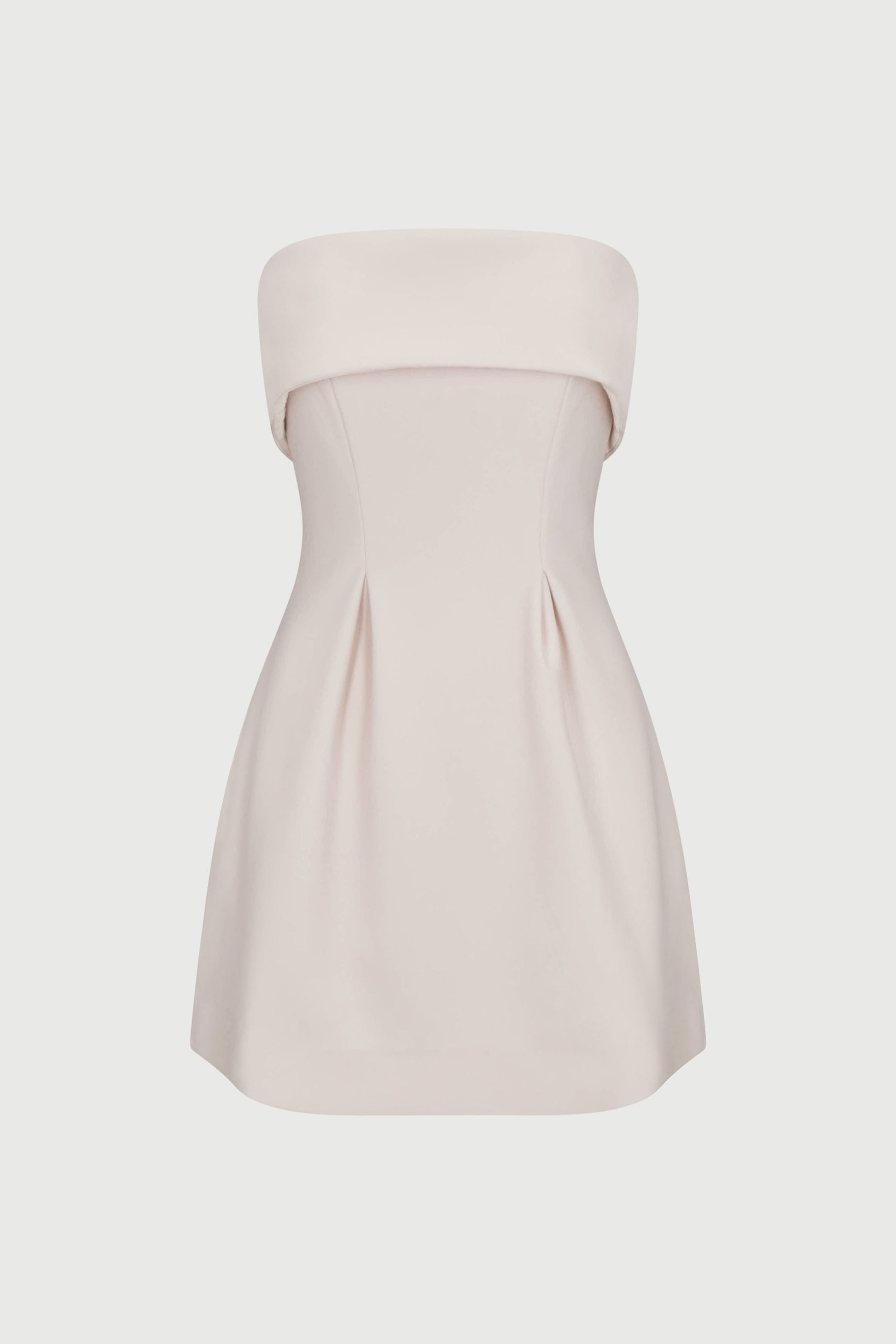 tube dress a line Elegant Tube Top A-Line Sleeveless Pleated Tulle Long Beach Wedding Dr WhenGirl