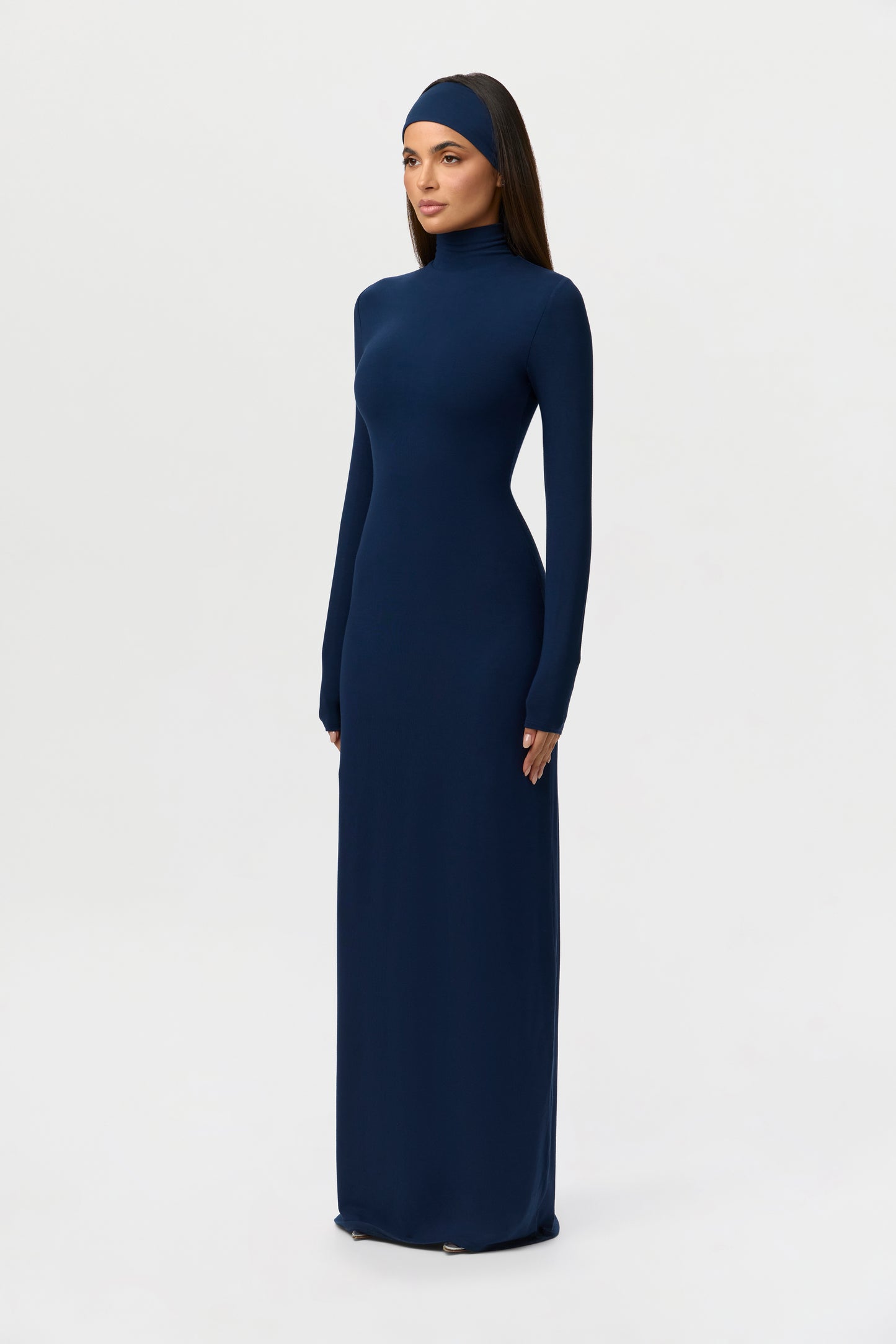 Butter Turtleneck Maxi Dress