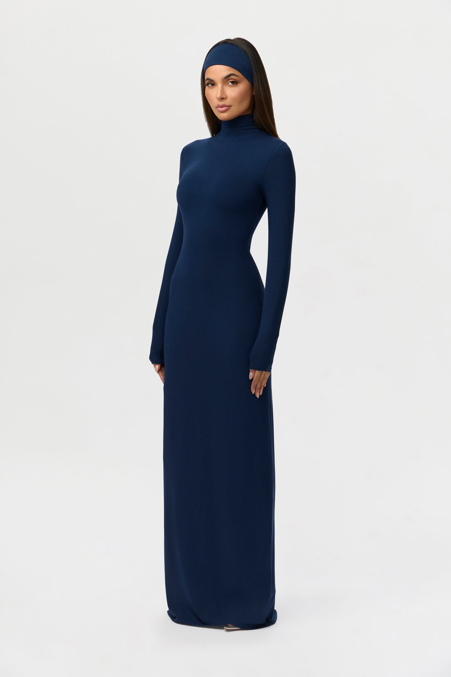 Butter Turtleneck Maxi Dress