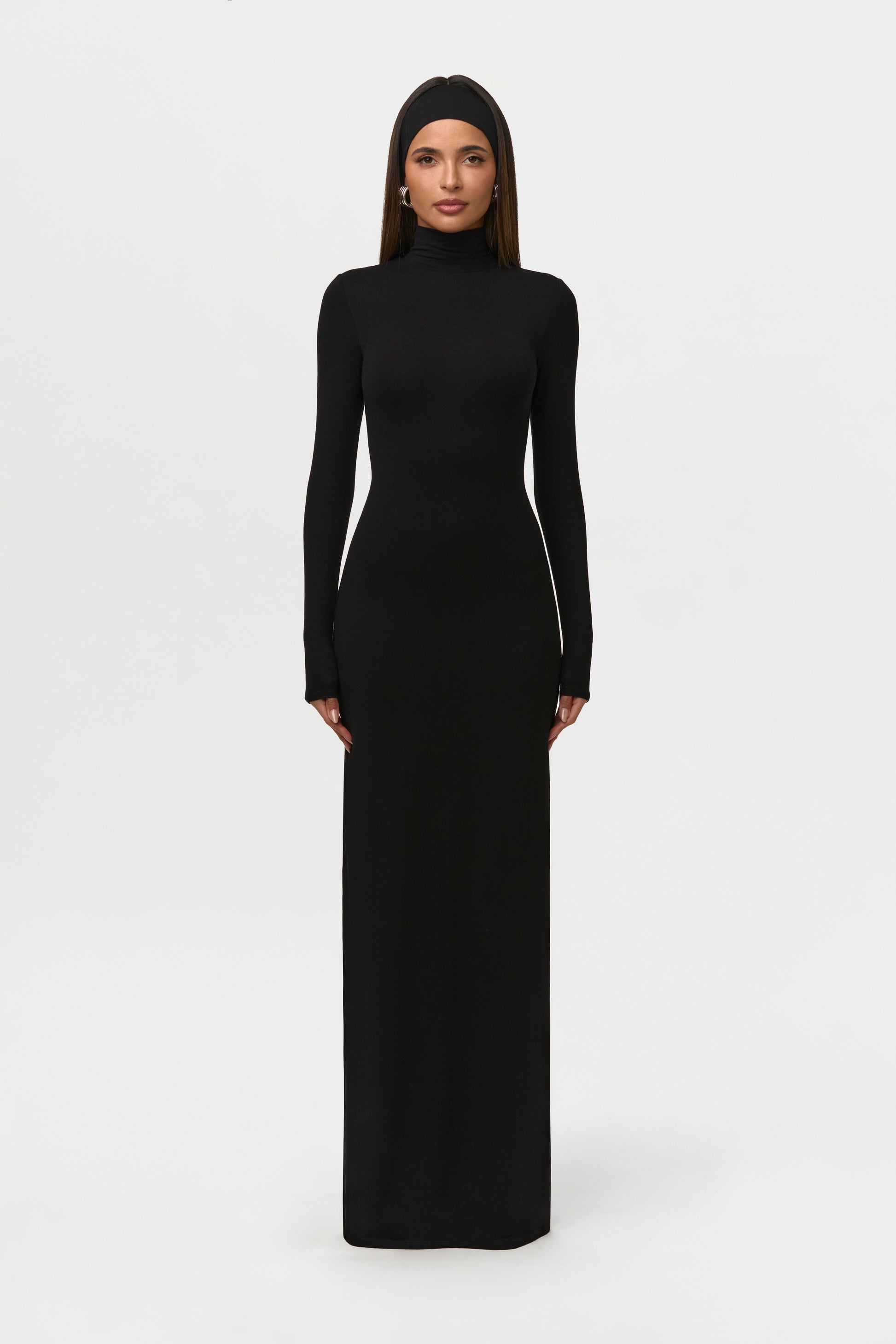 Butter Turtleneck Maxi Dress