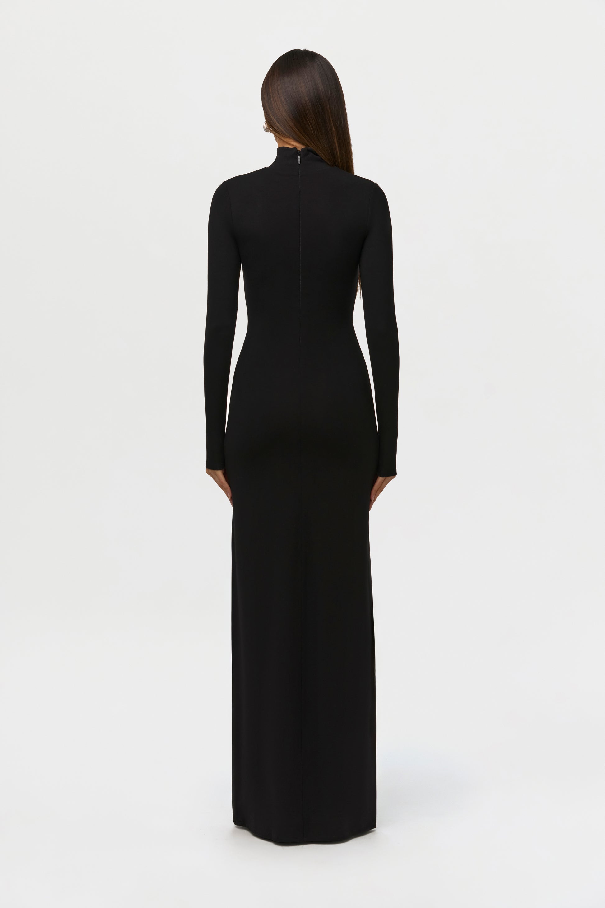 Butter Turtleneck Maxi Dress