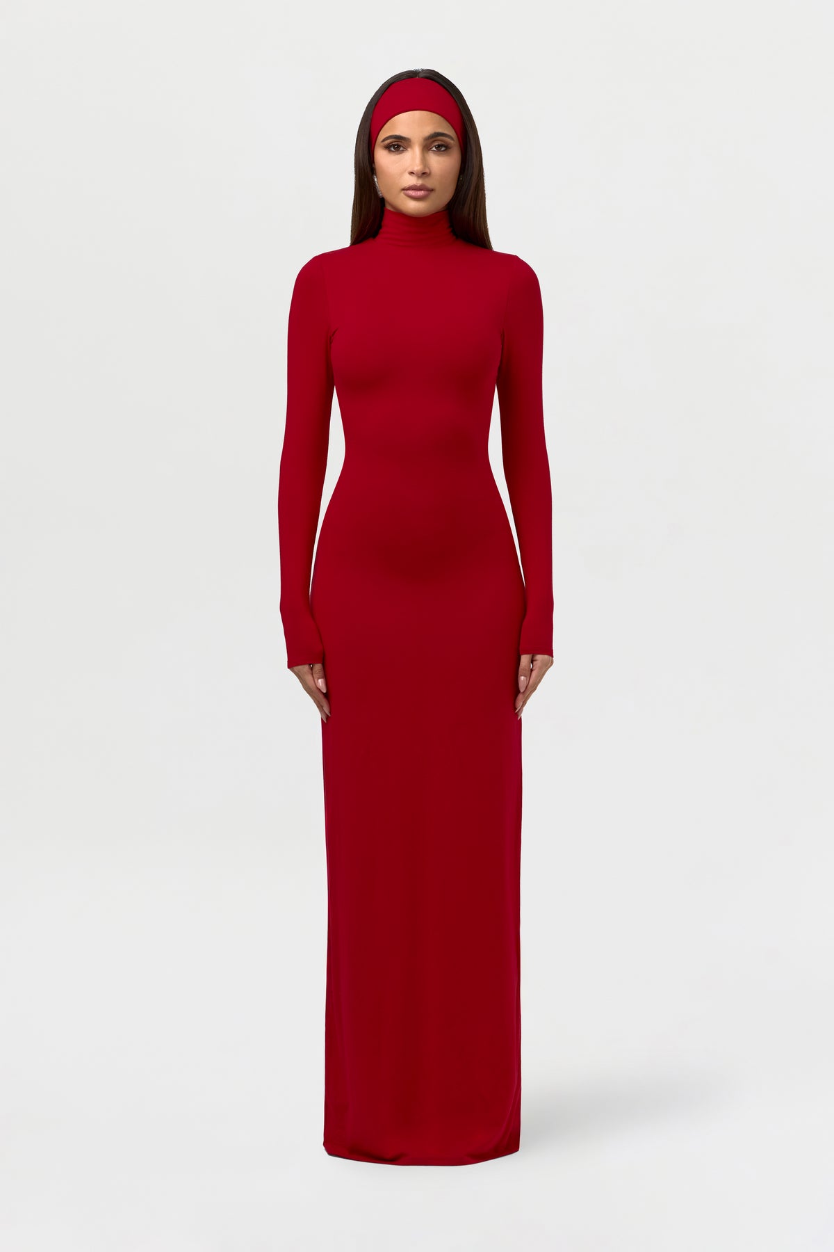 Butter Turtleneck Maxi Dress